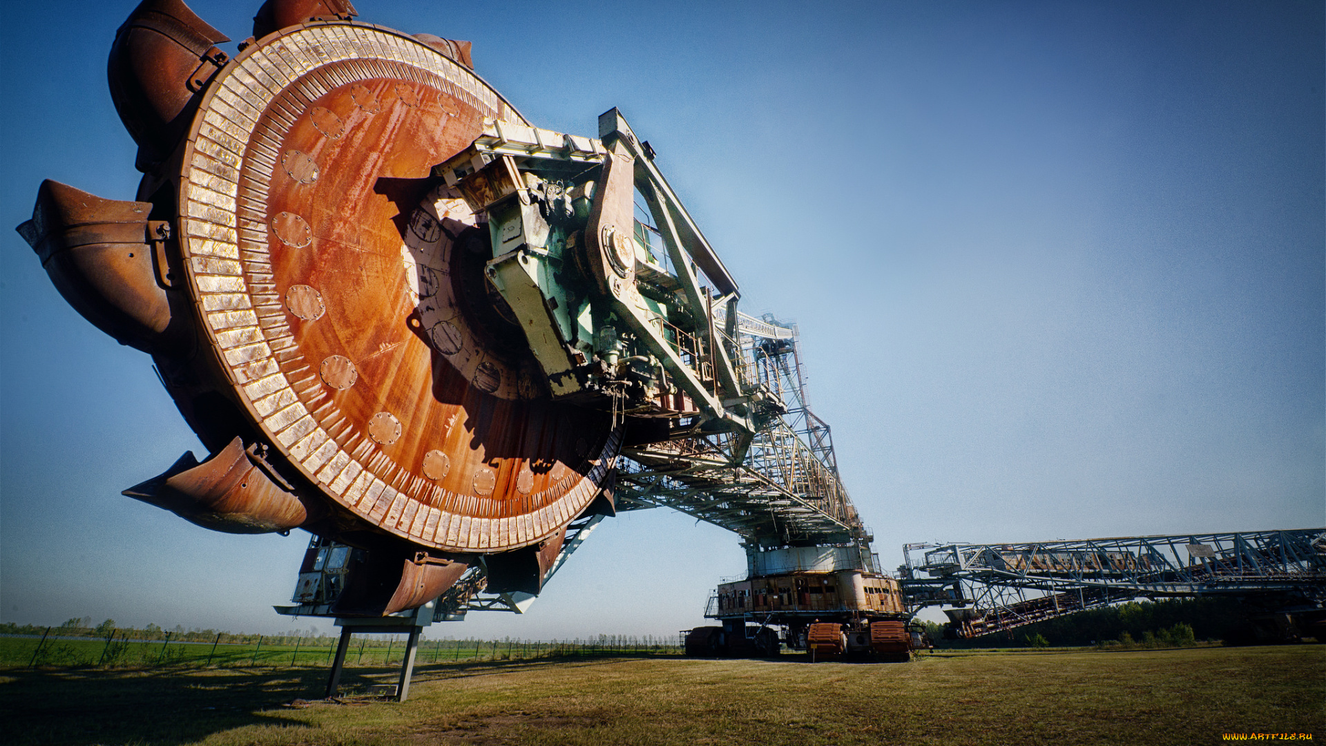 техника, экскаваторы, ковш, стрела