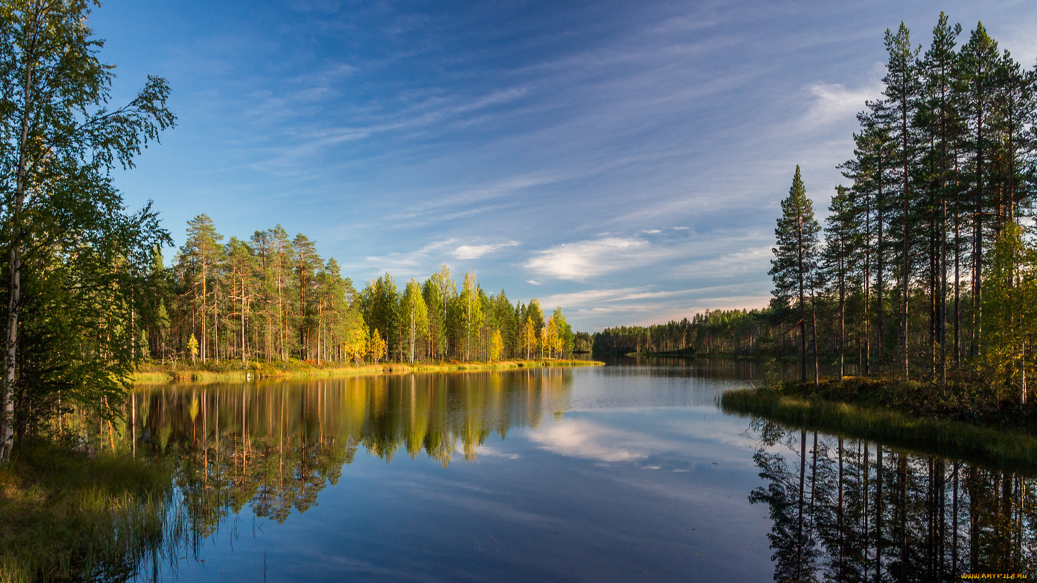 природа, реки, озера, простор