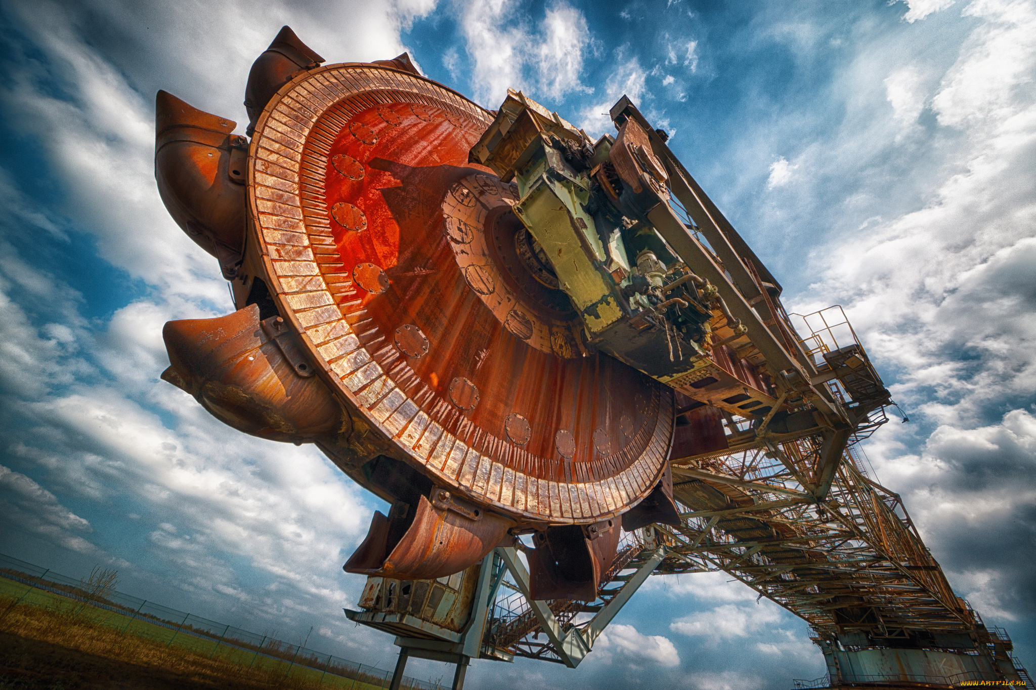 техника, экскаваторы, стрела, ковш