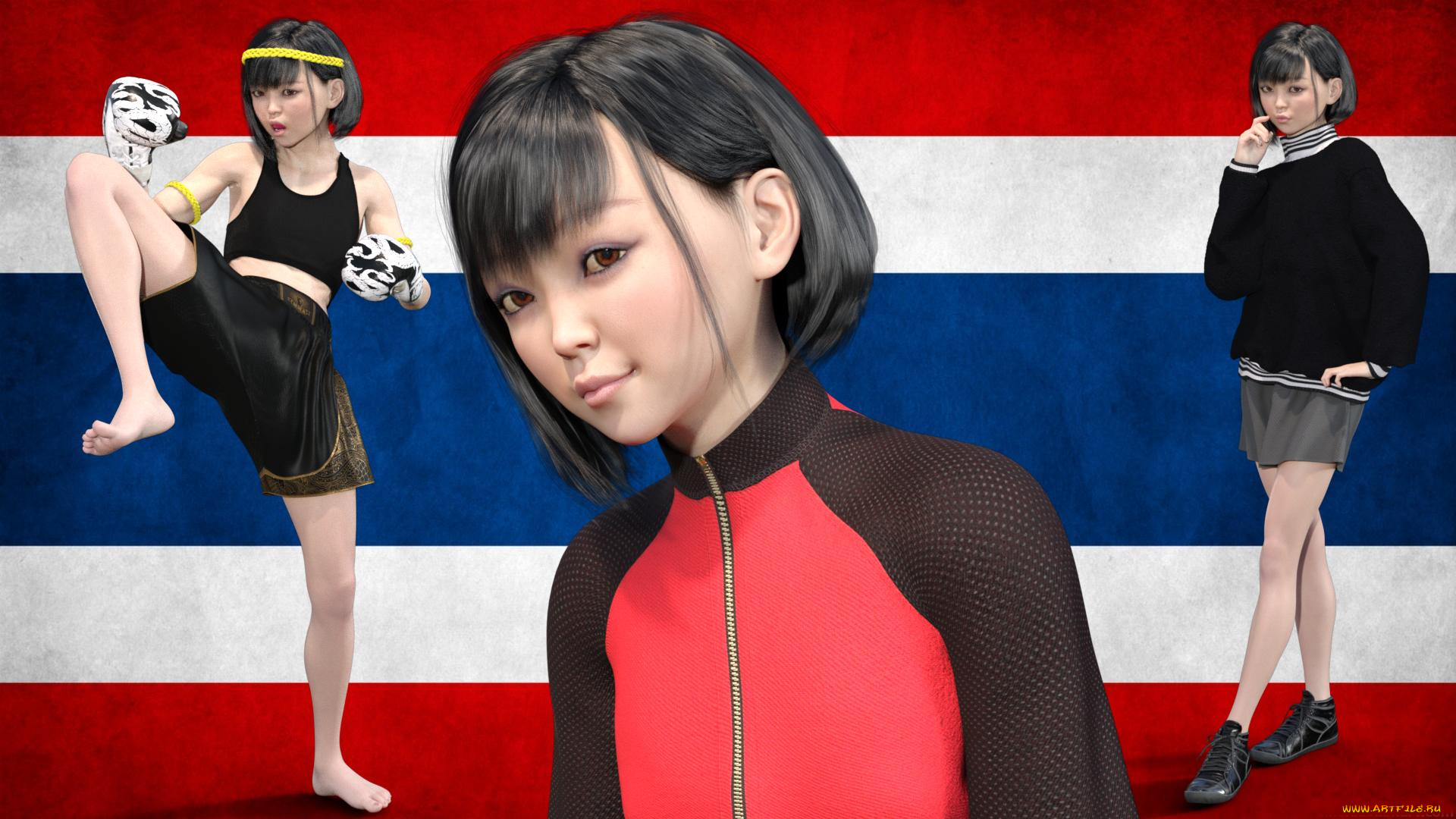 3д, графика, спорт, , sport, фон, взгляд, девушка