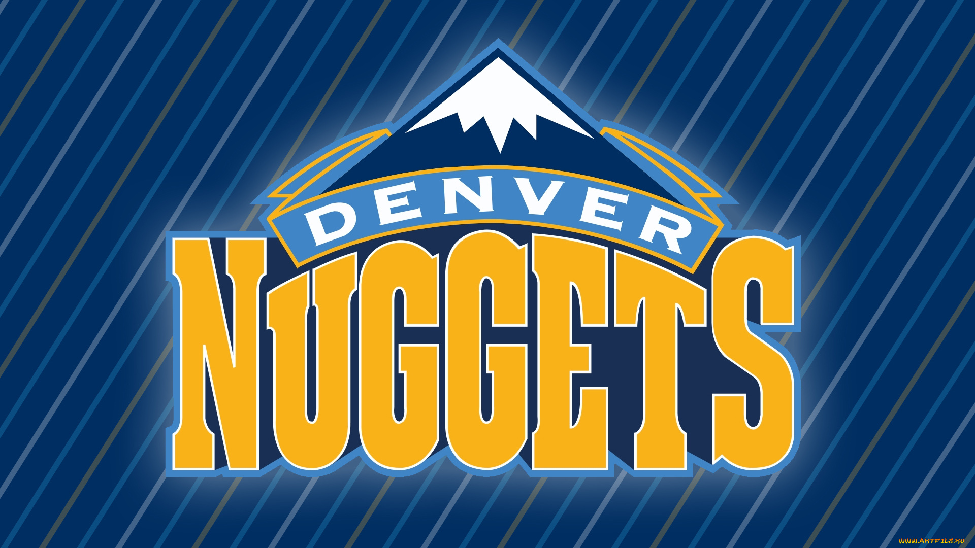 спорт, эмблемы, клубов, denver, nuggets