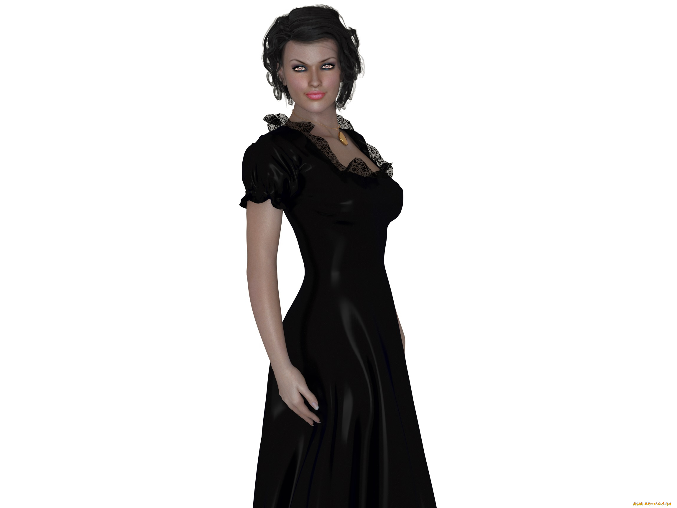 3д, графика, люди, , people, девушка, фон, взгляд