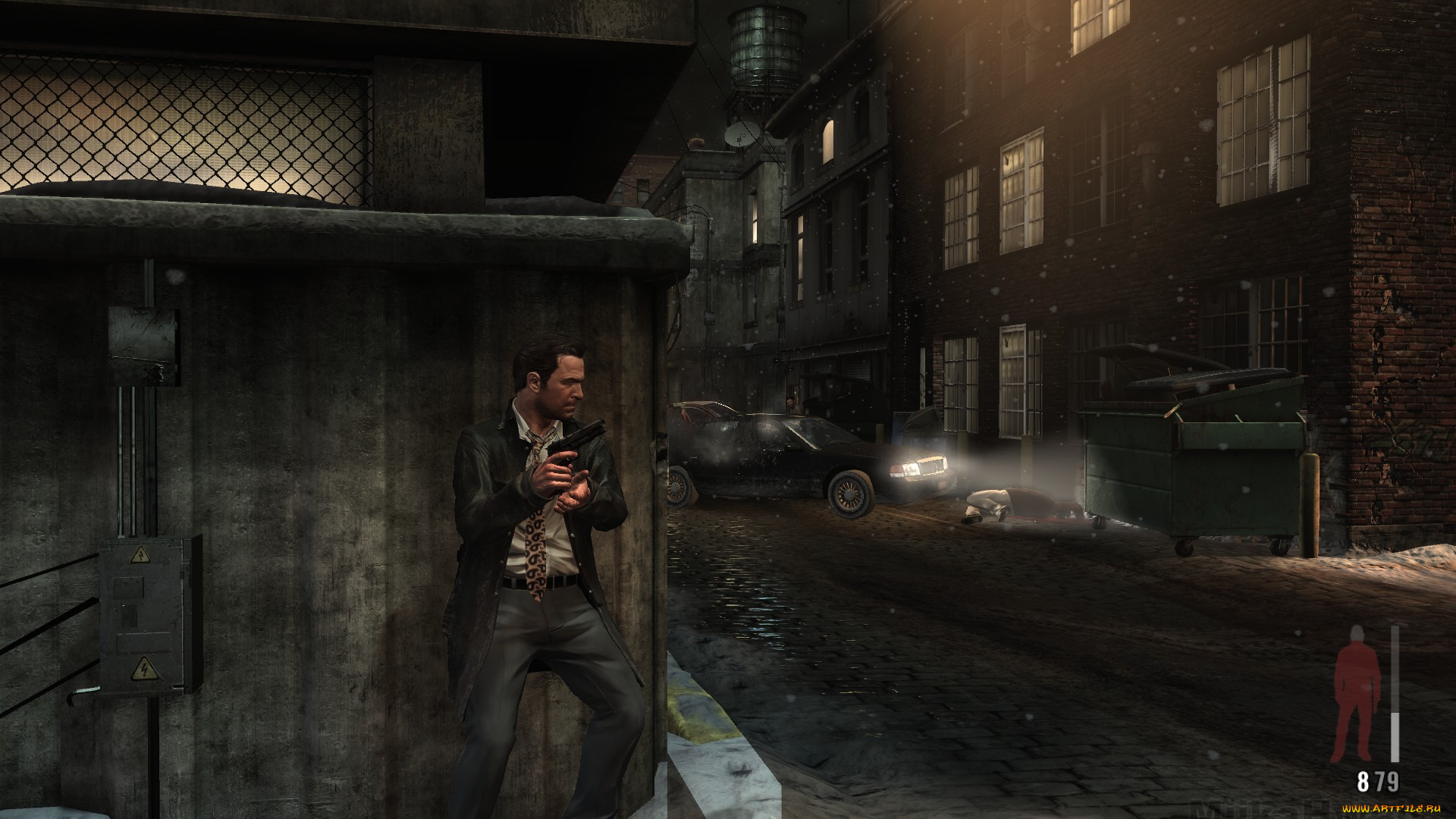 видео, игры, max, payne, 3, макс, пейн, улица, город, машины