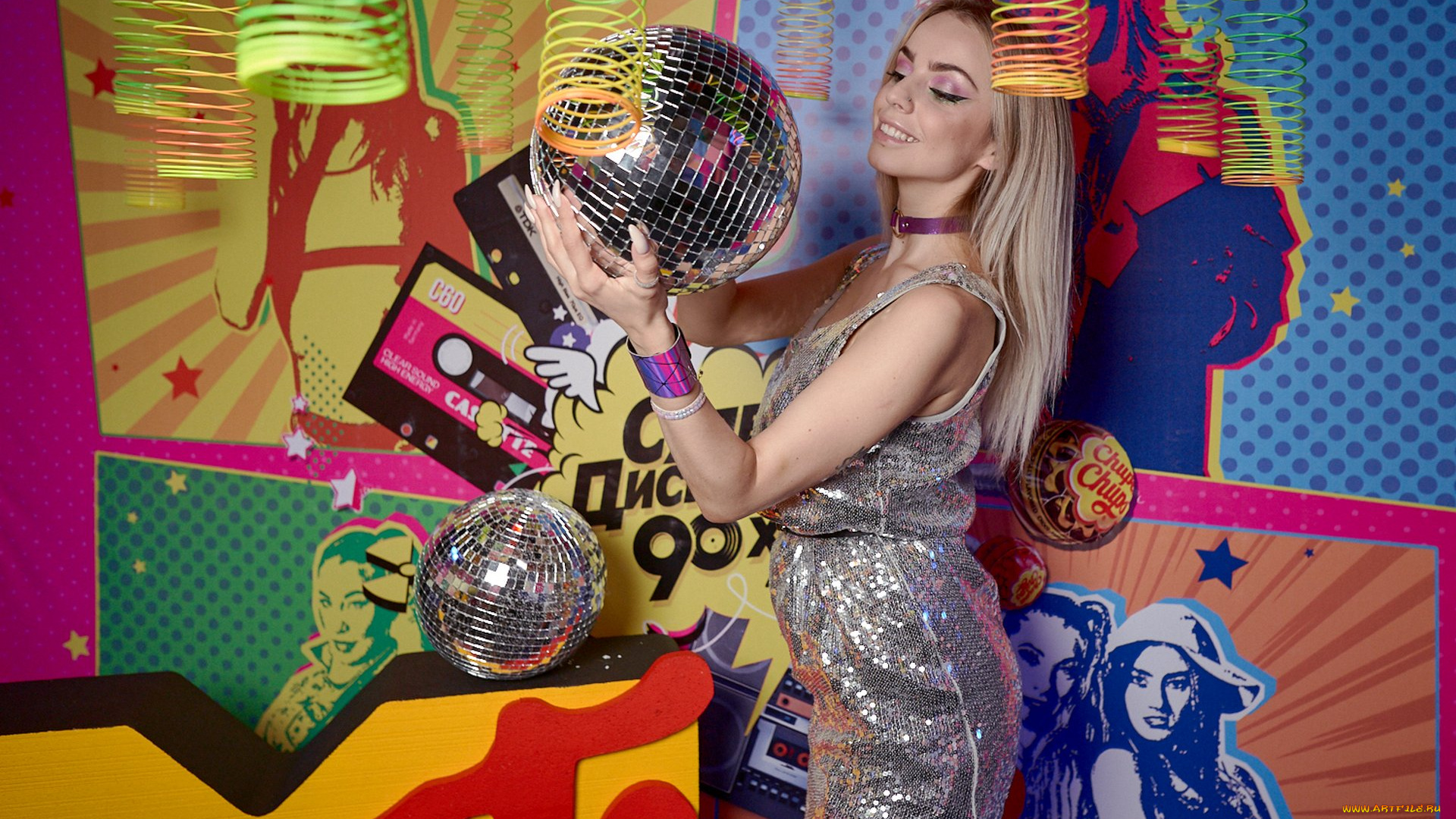 девушки, -, блондинки, , светловолосые, golden, girls, ночной, клуб, модель