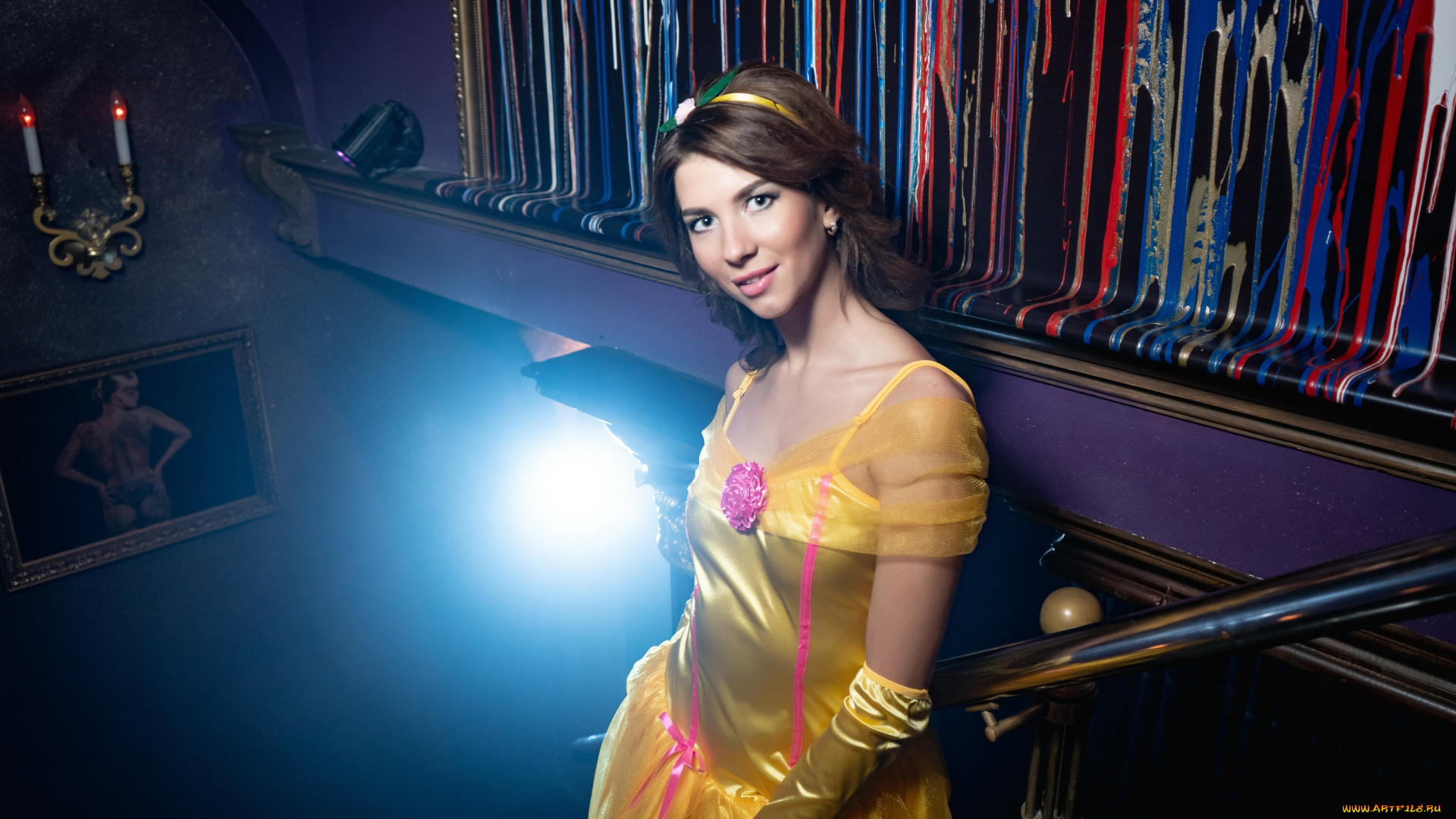 девушки, -, брюнетки, , шатенки, golden, girls, ночной, клуб, модель