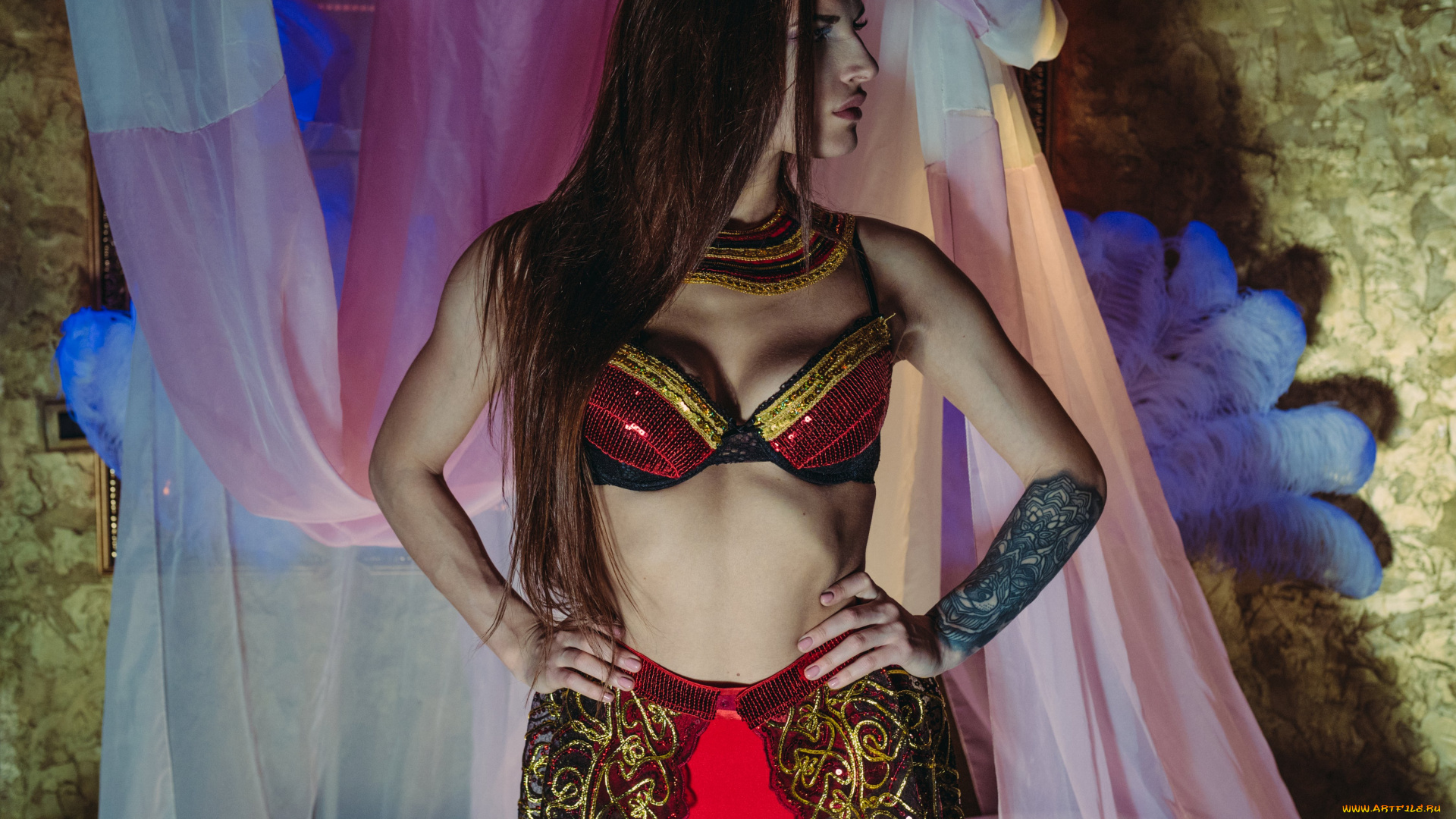 девушки, -, брюнетки, , шатенки, golden, girls, ночной, клуб, модель