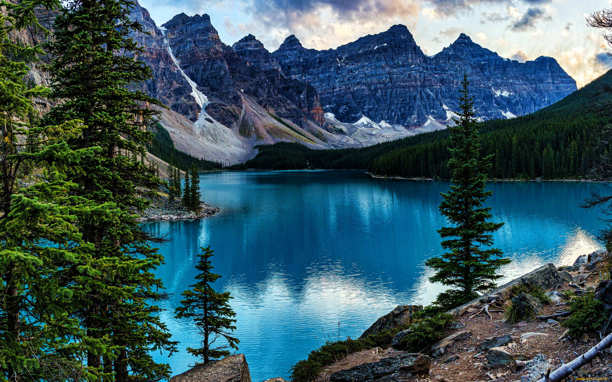 moraine, lake, banff, national, park, canada, alberta, природа, реки, озера, moraine, lake, banff, national, park