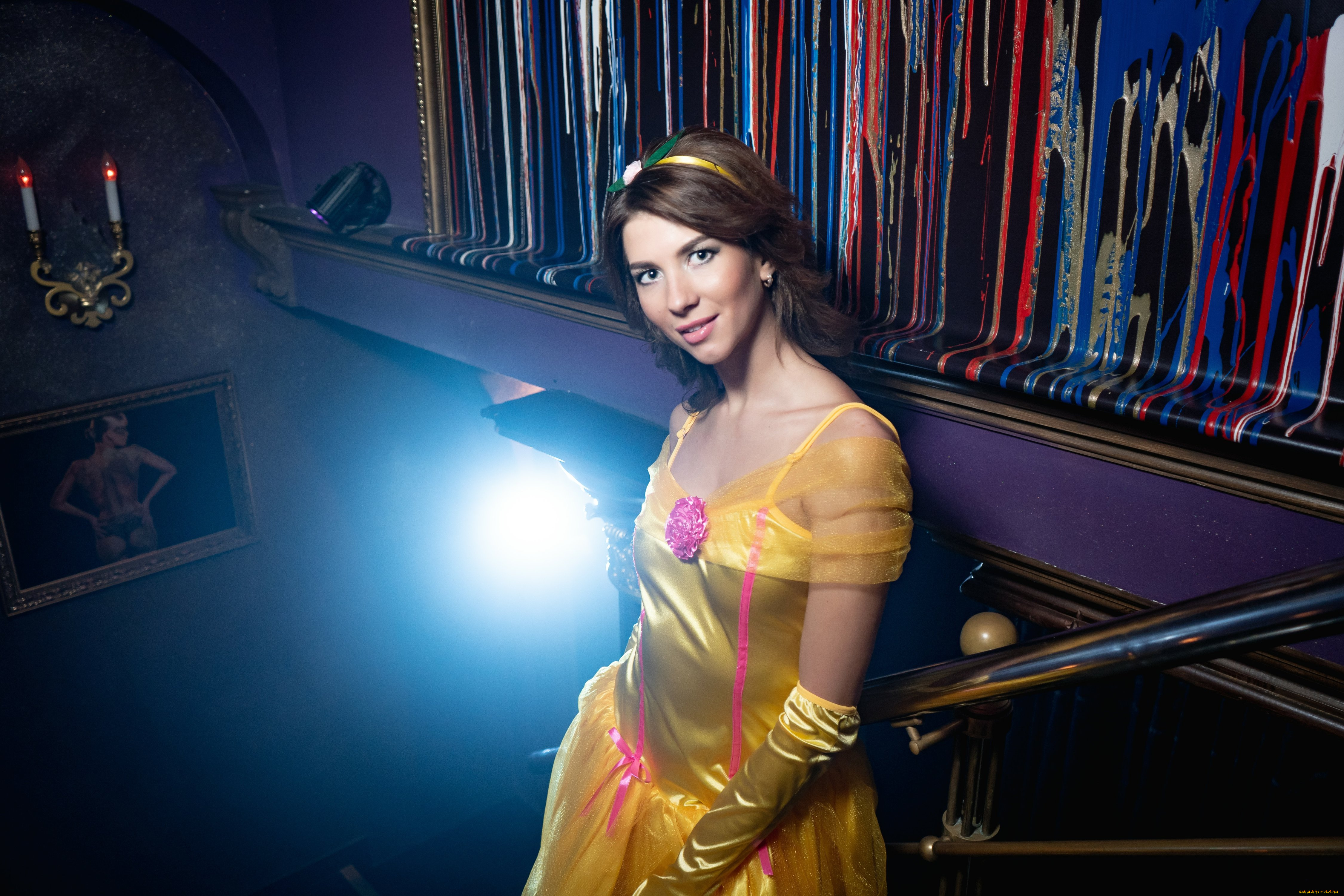 девушки, -, брюнетки, , шатенки, golden, girls, ночной, клуб, модель