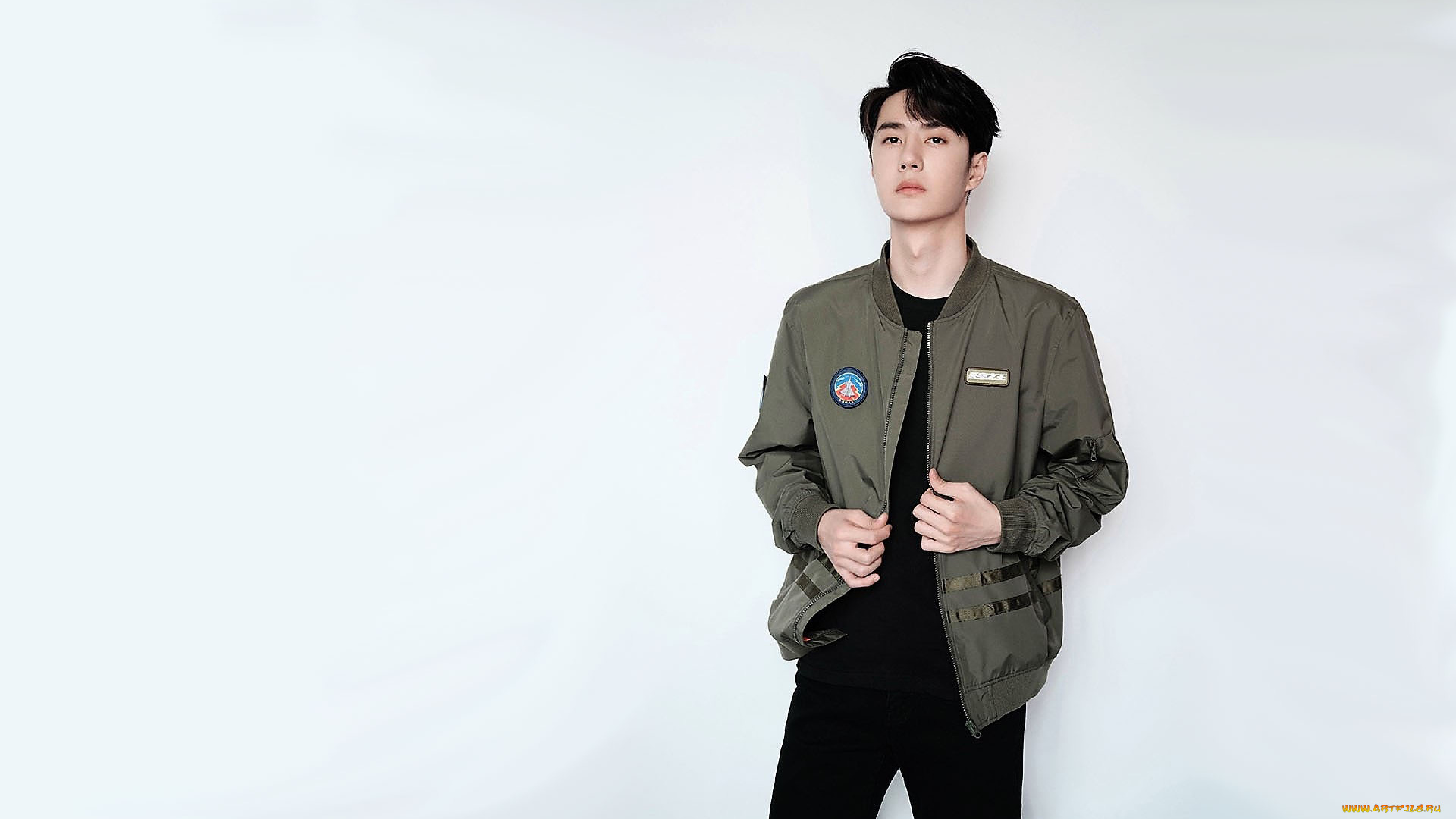 мужчины, wang, yi, bo, актер, куртка