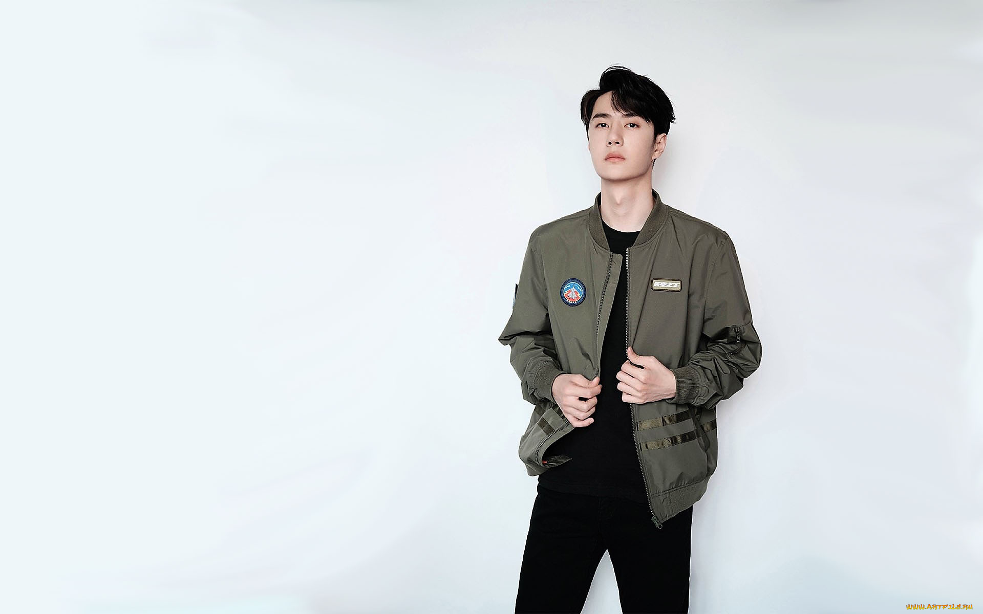 мужчины, wang, yi, bo, актер, куртка