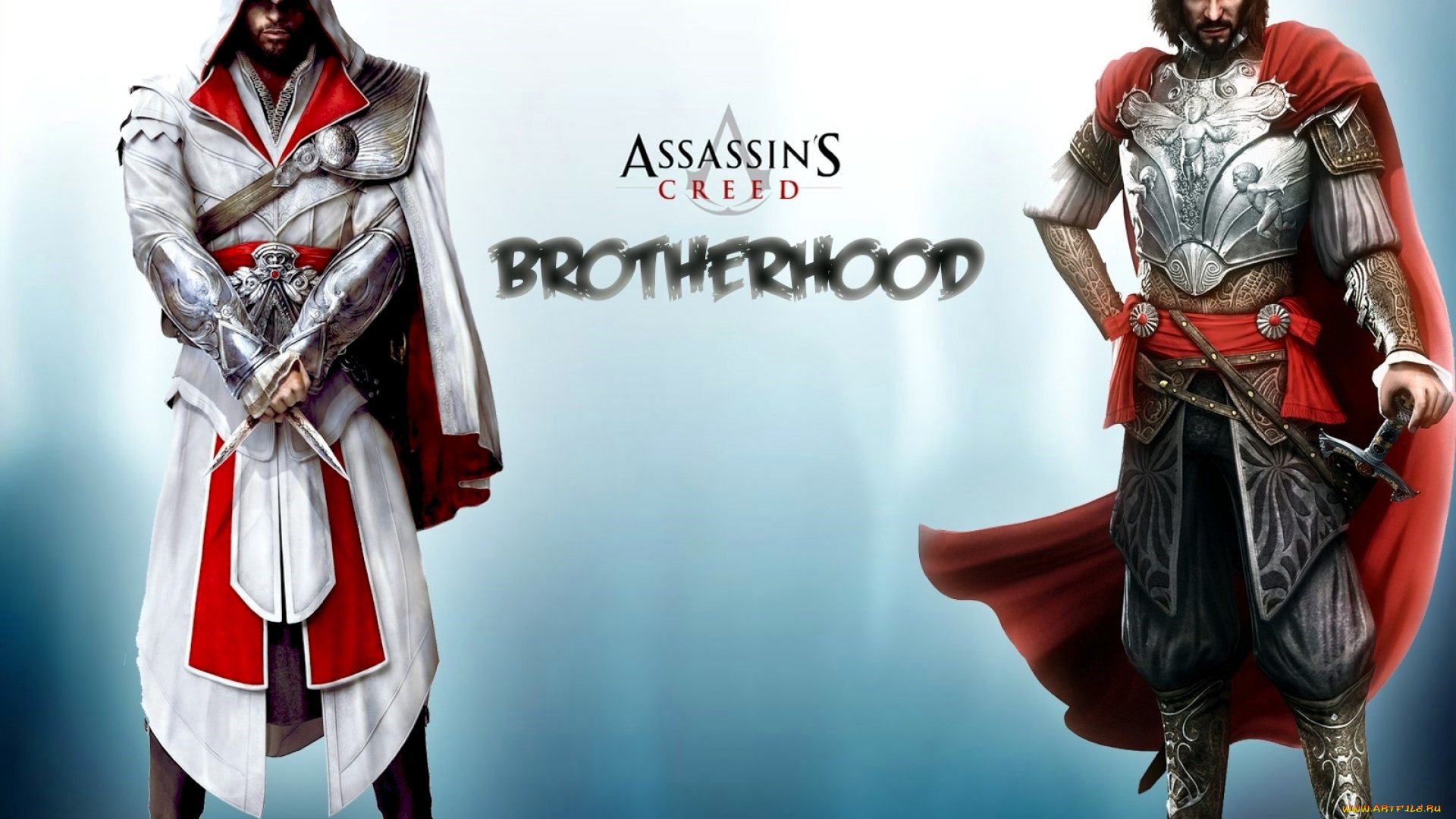видео, игры, assassin`s, creed, , brotherhood, воины