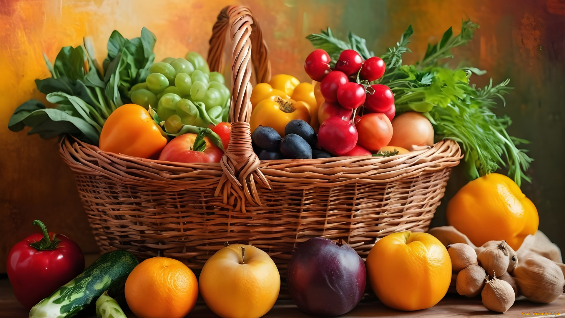 3д, графика, еда-, food, фрукты, овощи