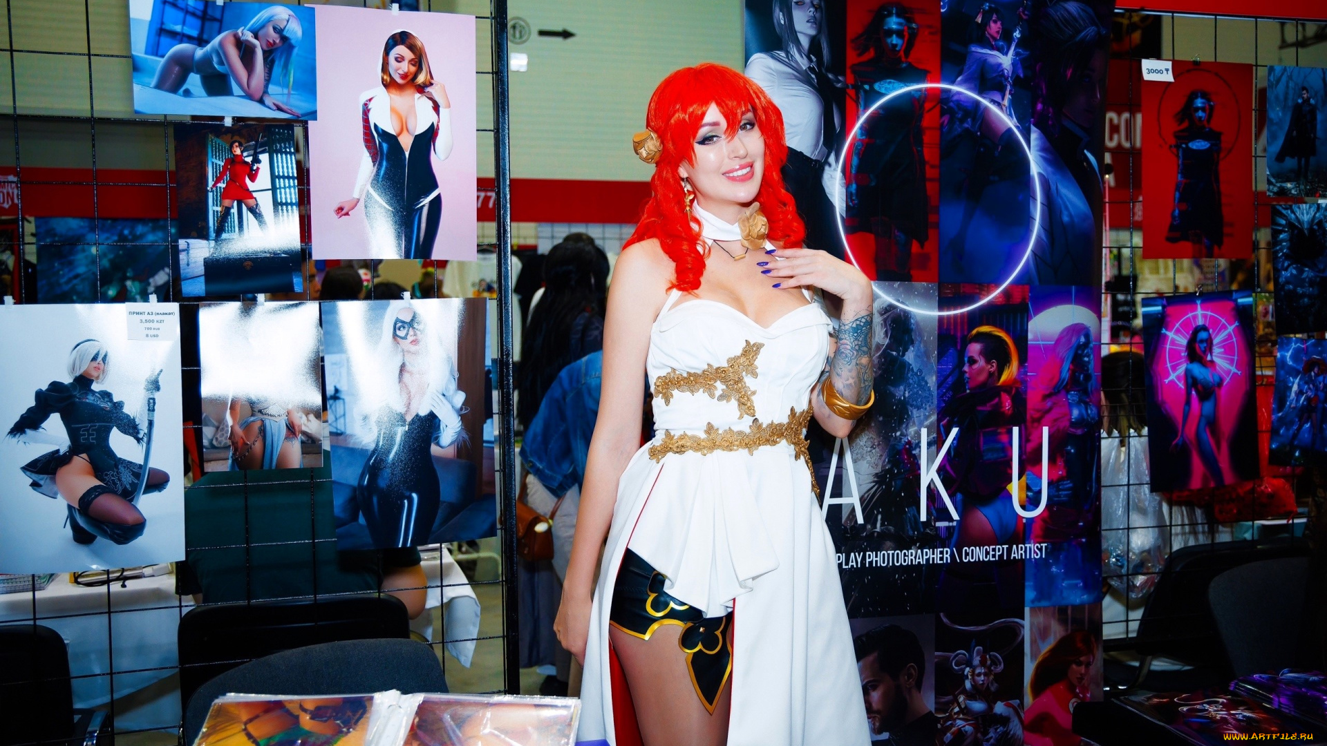 девушки, valery, himera, , lera, himera, образ, косплей, тату, наряд, плакаты, шоу