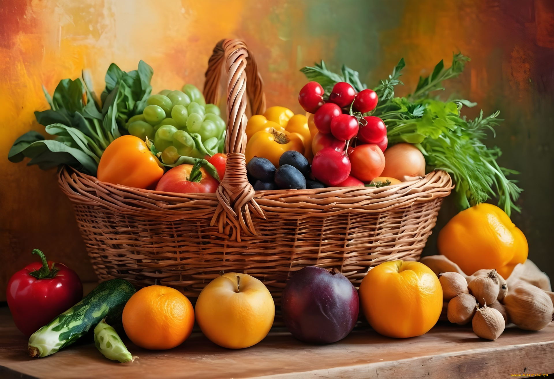 3д, графика, еда-, food, фрукты, овощи