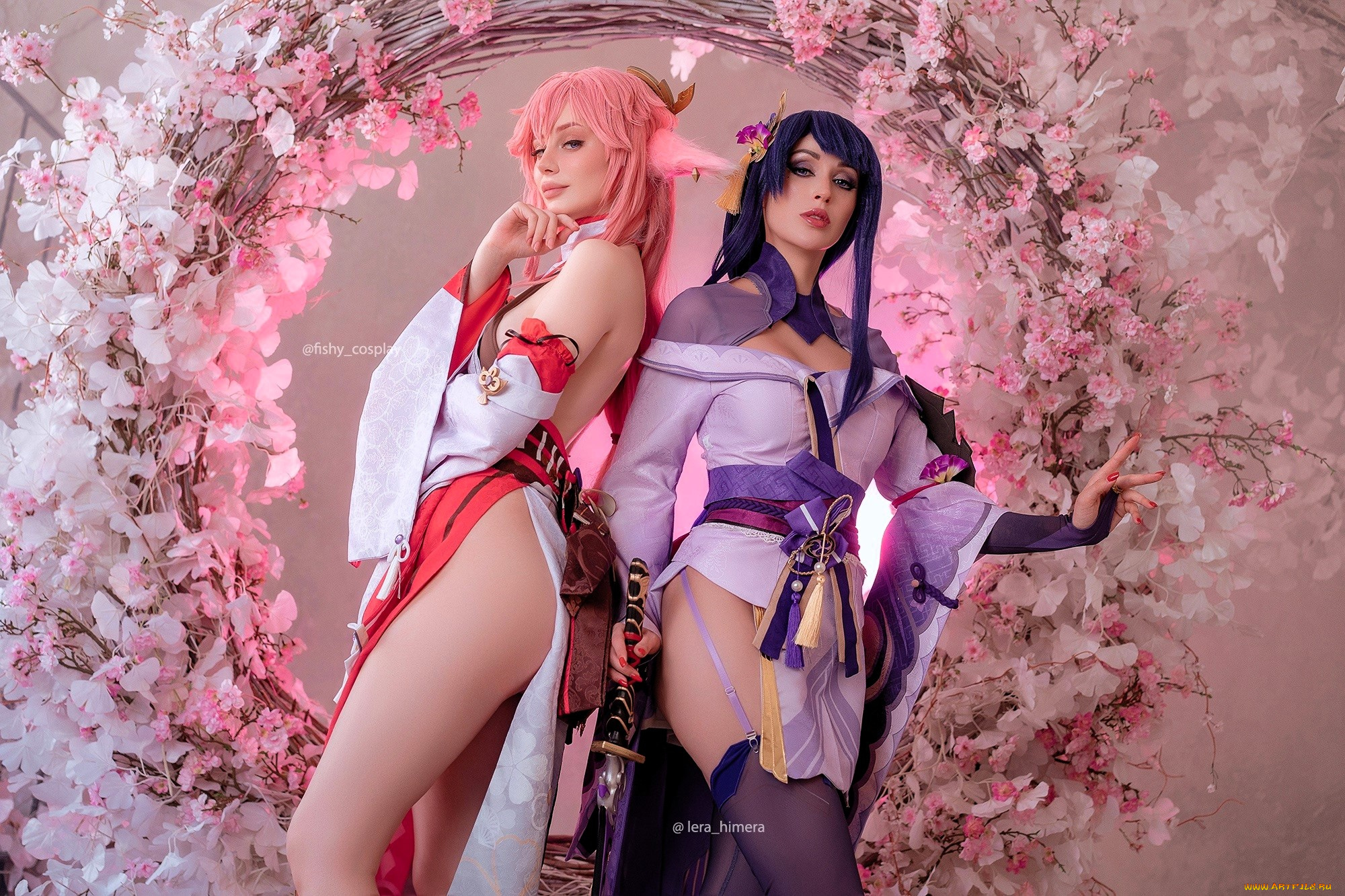 девушки, valery, himera, , lera, himera, образы, косплей, оружие, наряды, кольцо, цветы