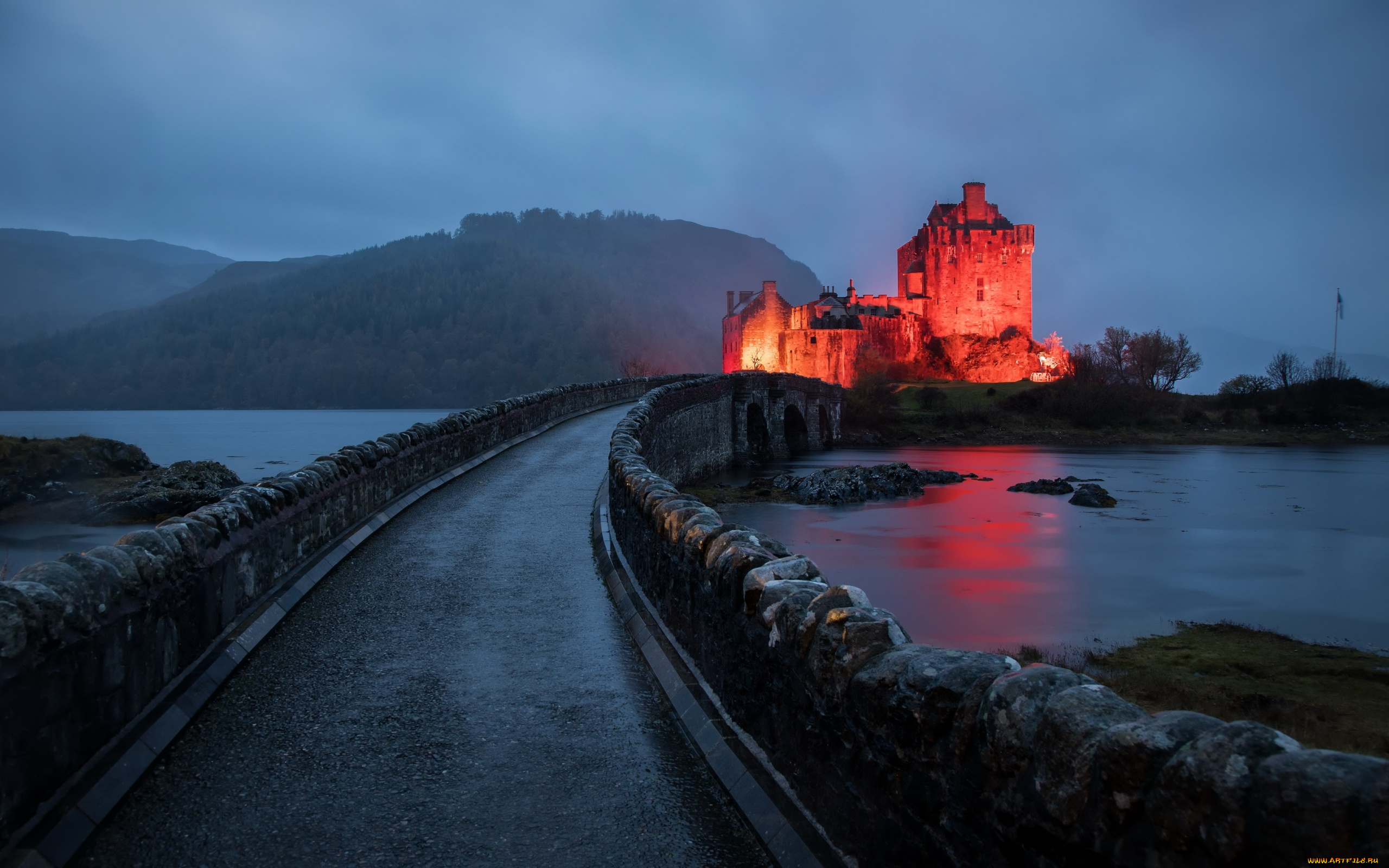 eilean, donan, castle, scotland, города, замок, эйлен-донан, , шотландия, eilean, donan, castle