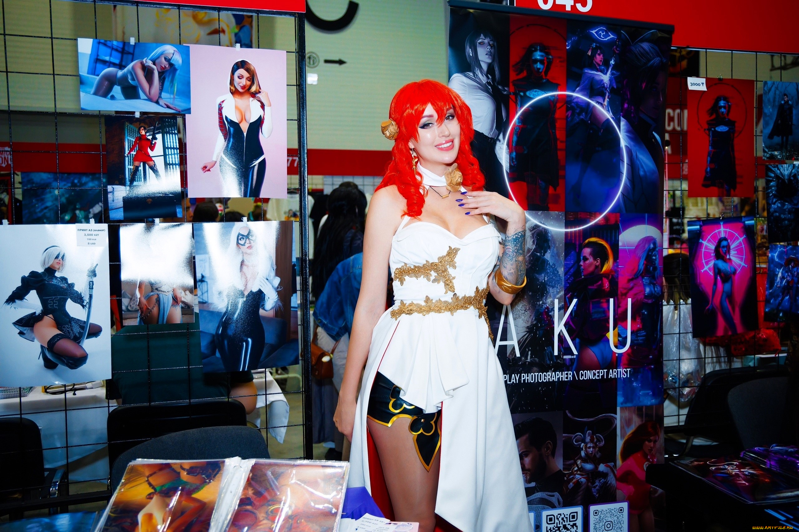 девушки, valery, himera, , lera, himera, образ, косплей, тату, наряд, плакаты, шоу