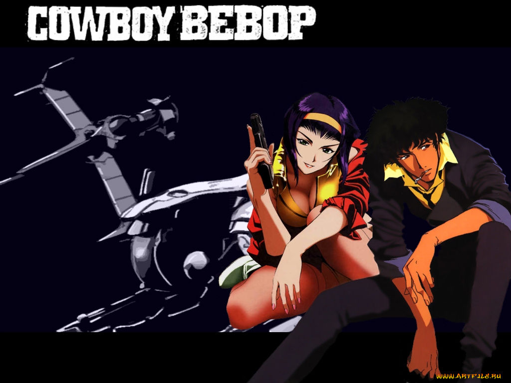 аниме, cowboy, bebop
