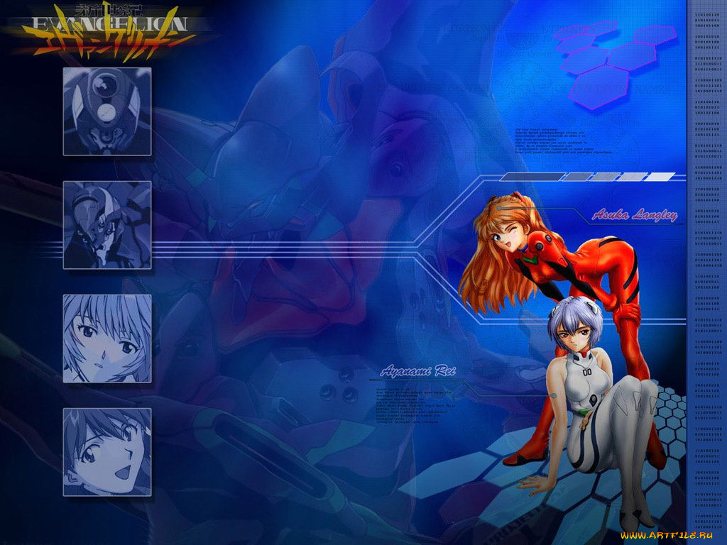 аниме, evangelion