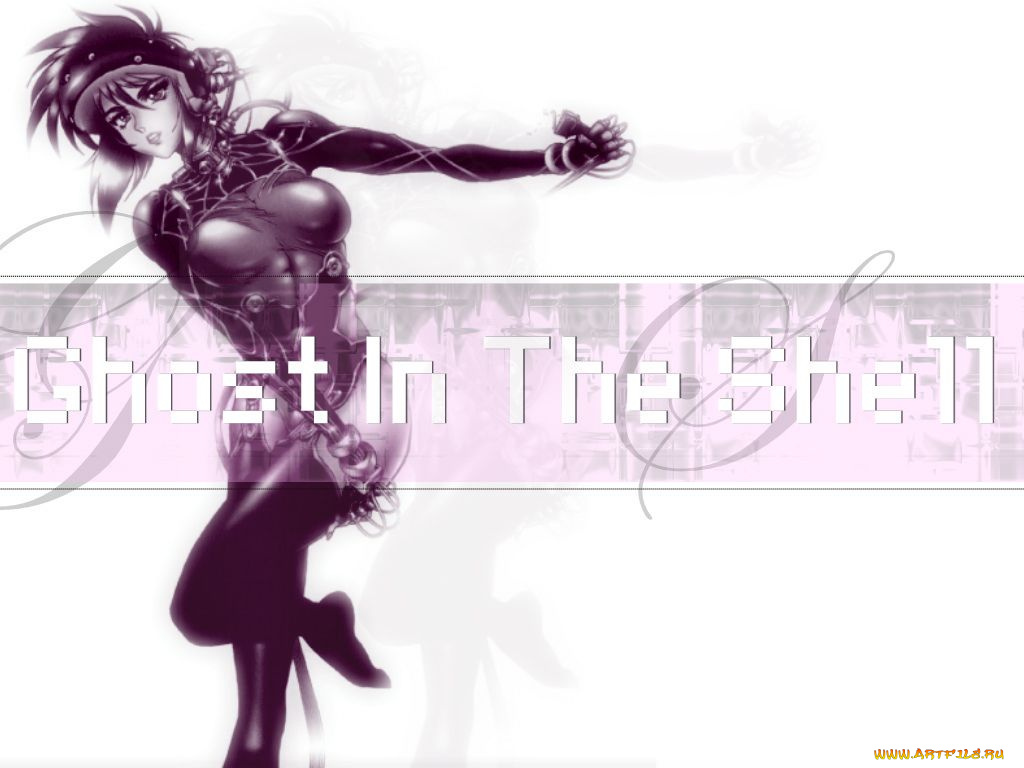 аниме, ghost, in, the, shell