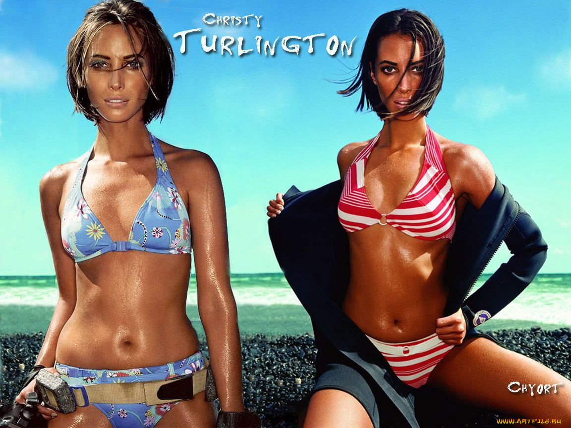 Christy, Turlington, девушки