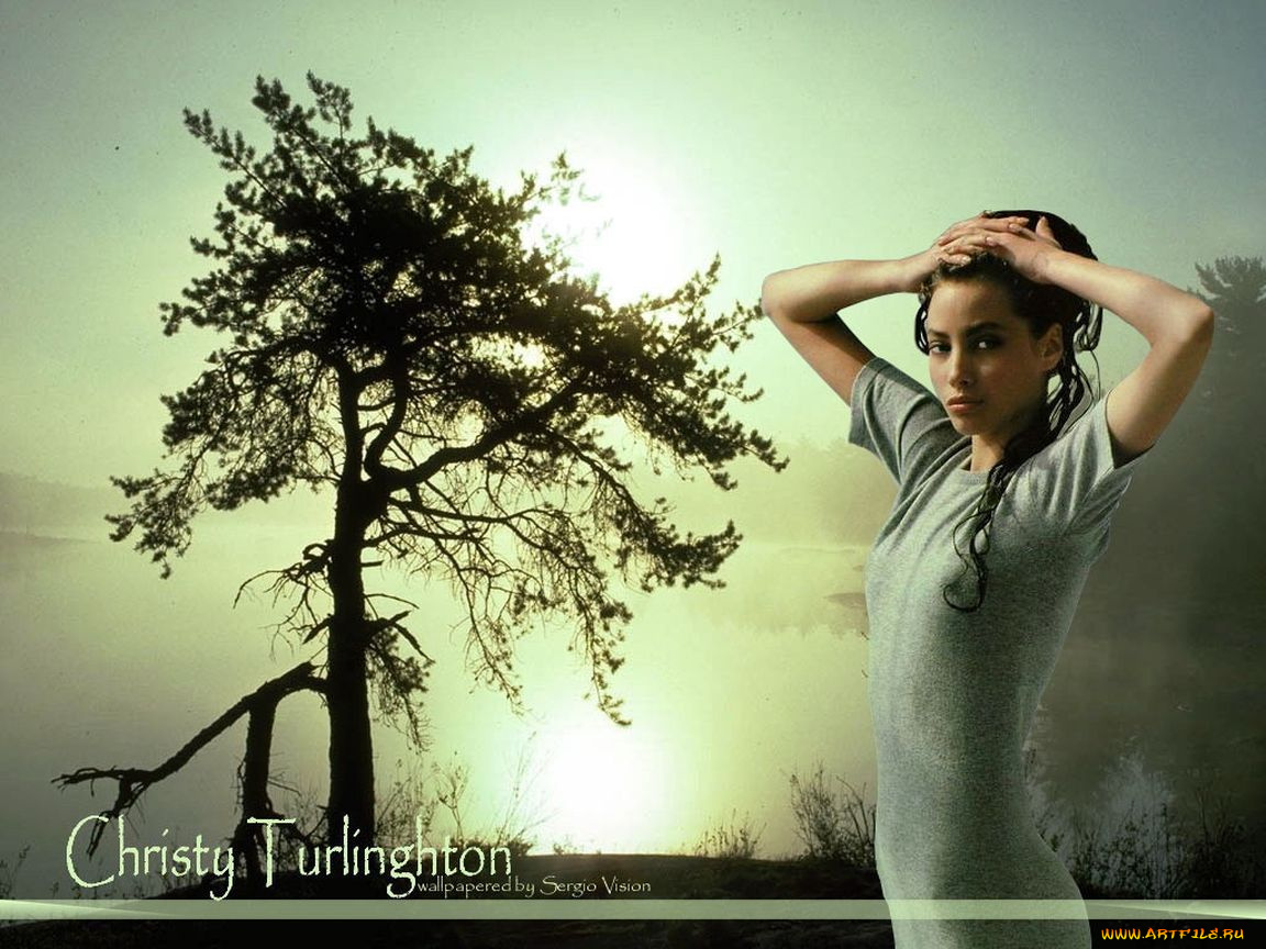 Christy, Turlington, девушки