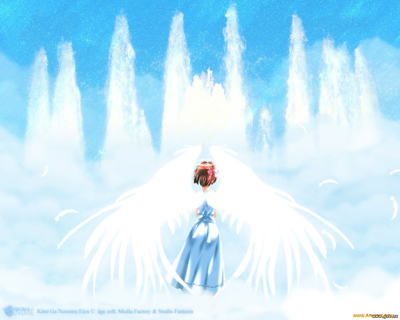 аниме, kimiga, nozomu, eien