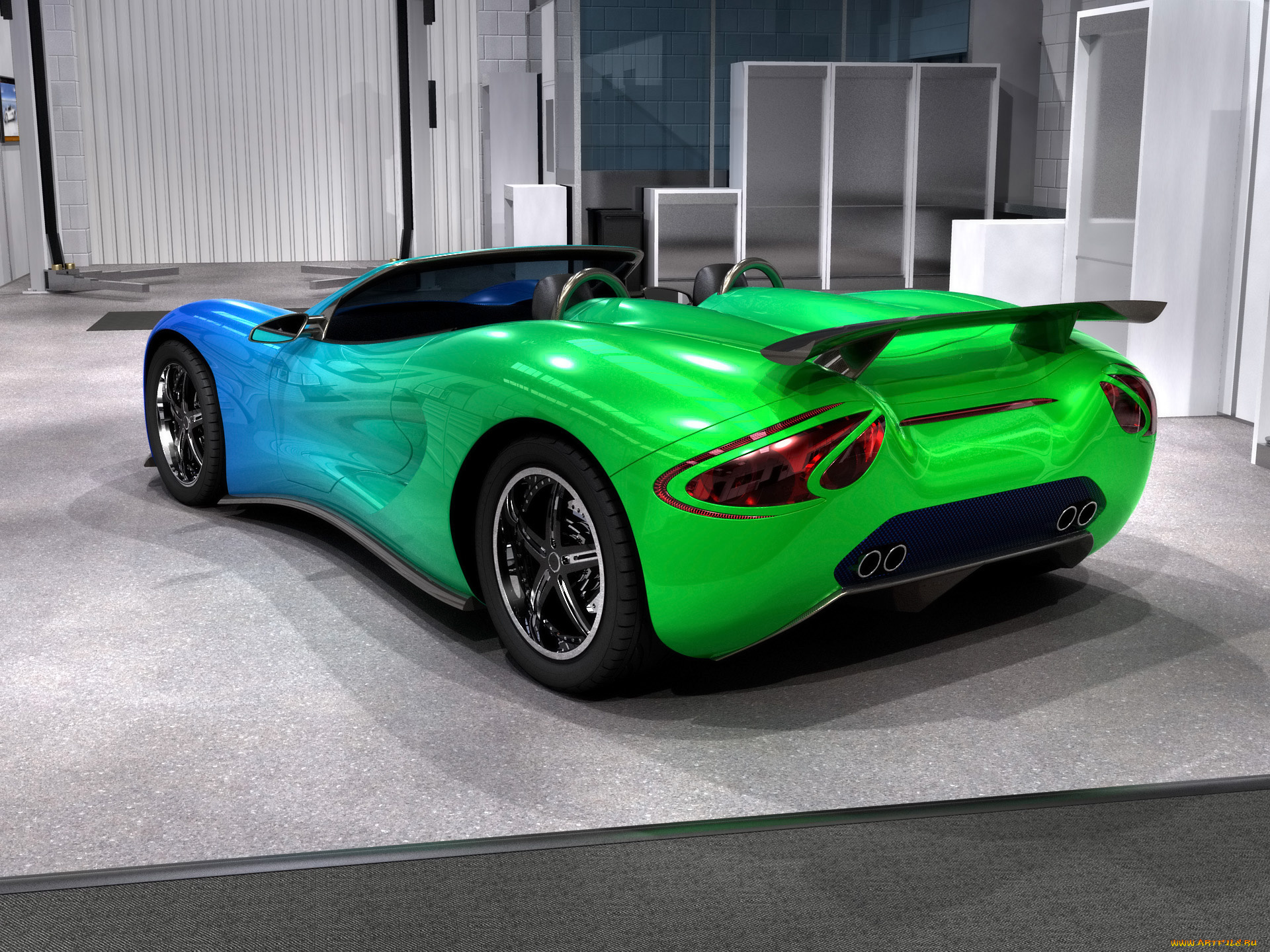 2008, ronn, motor, scorpion, автомобили, 3д