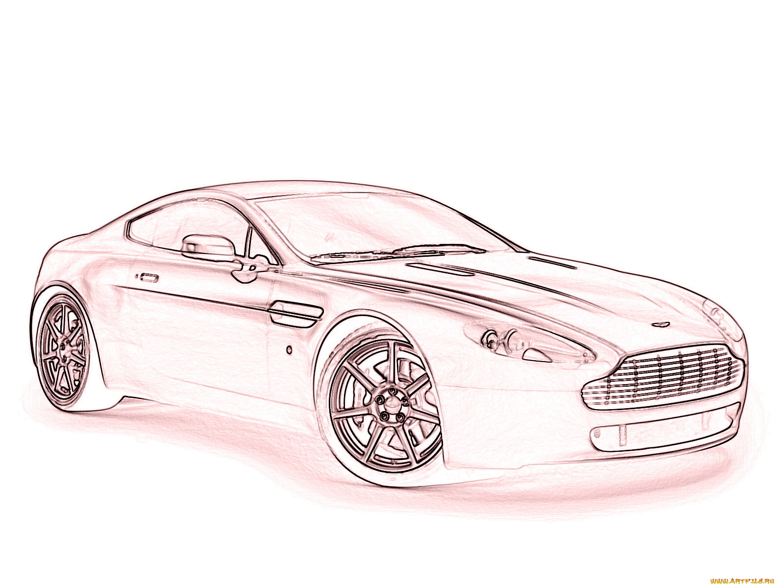 рисованные, авто, мото