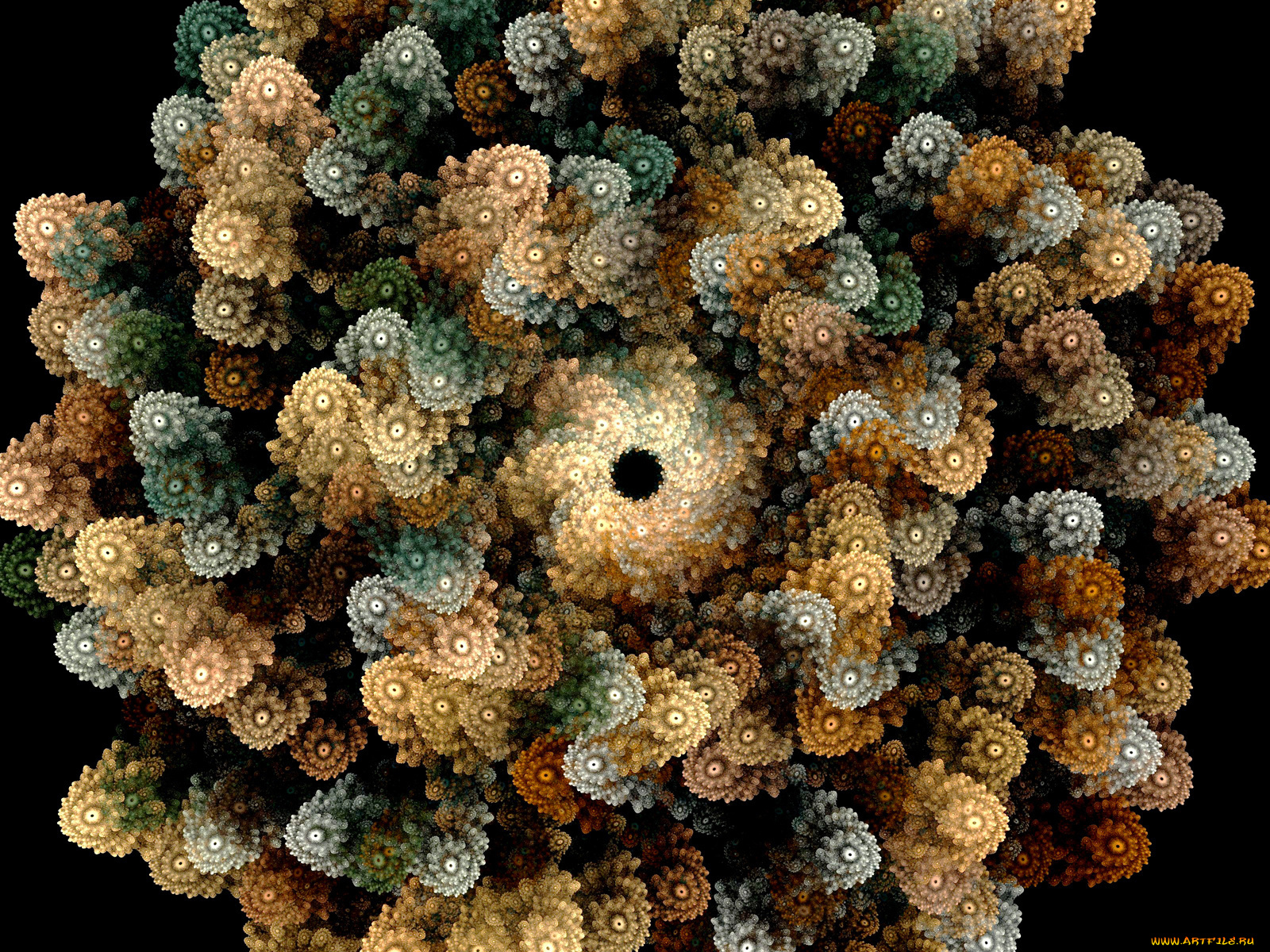 3д, графика, fractal, фракталы