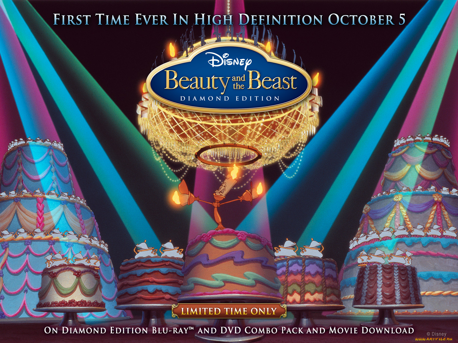 мультфильмы, beauty, and, the, beast