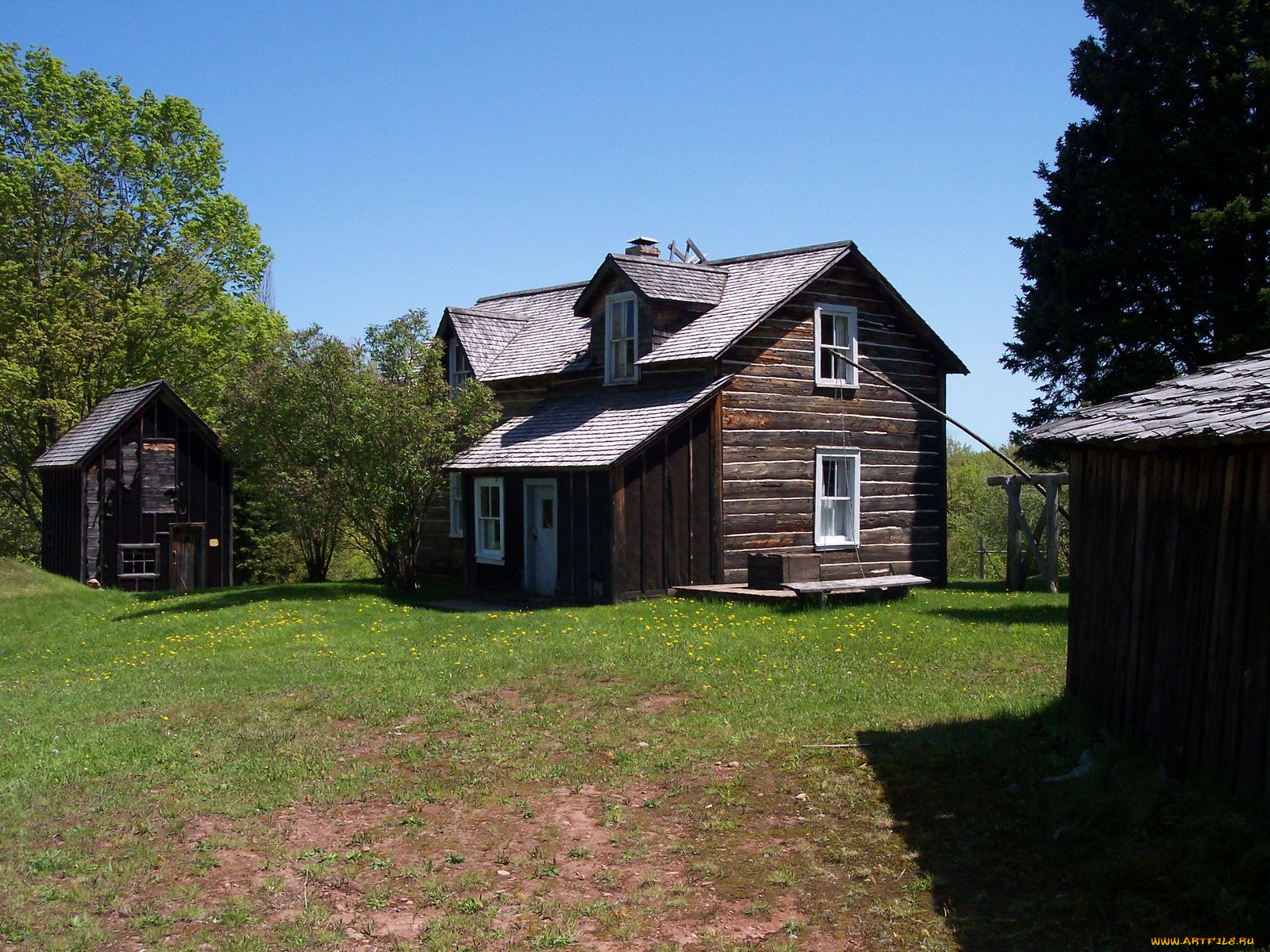 разное, сооружения, постройки, деревня