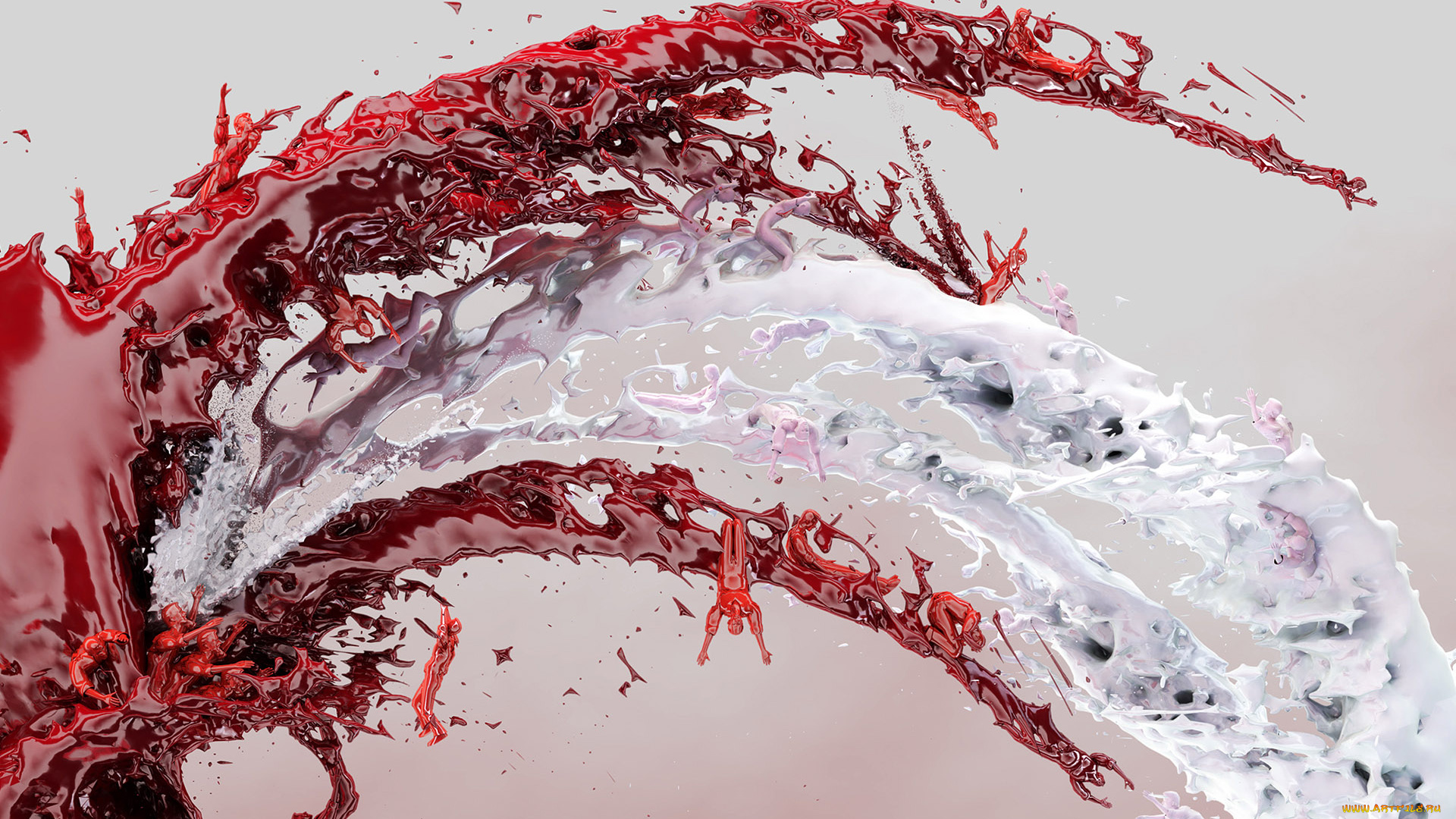 3д, графика, abstract, абстракции