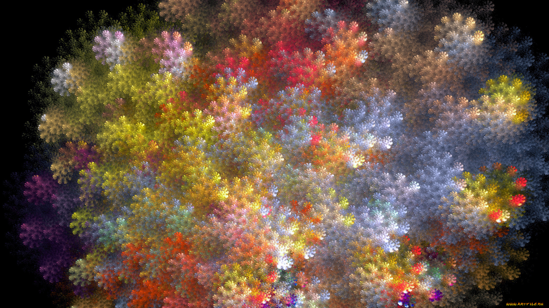 3д, графика, fractal, фракталы