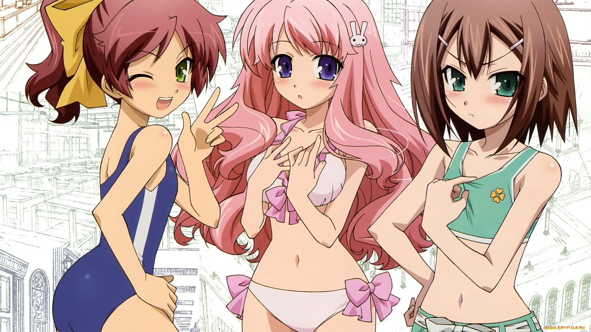 аниме, baka, to, test, shoukanjuu