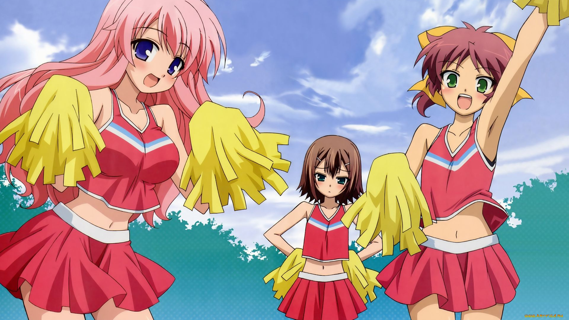 аниме, baka, to, test, shoukanjuu