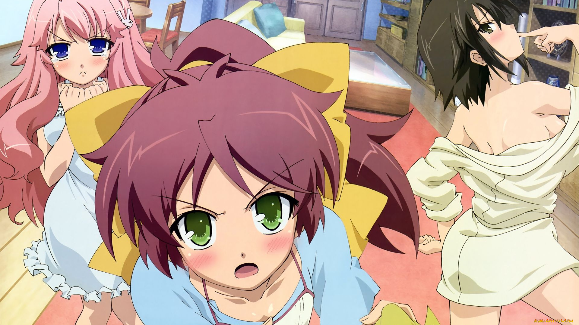 аниме, baka, to, test, shoukanjuu