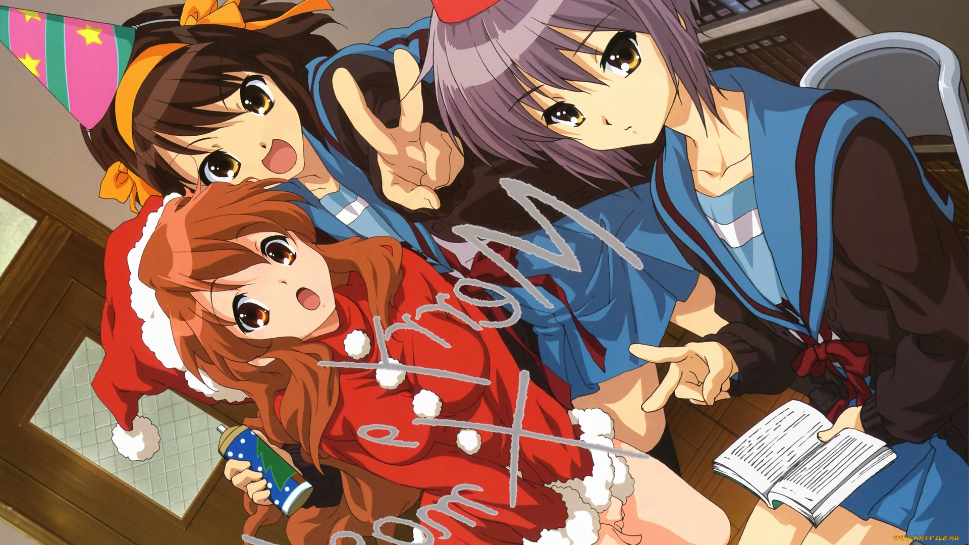 аниме, the, melancholy, of, haruhi, suzumiya