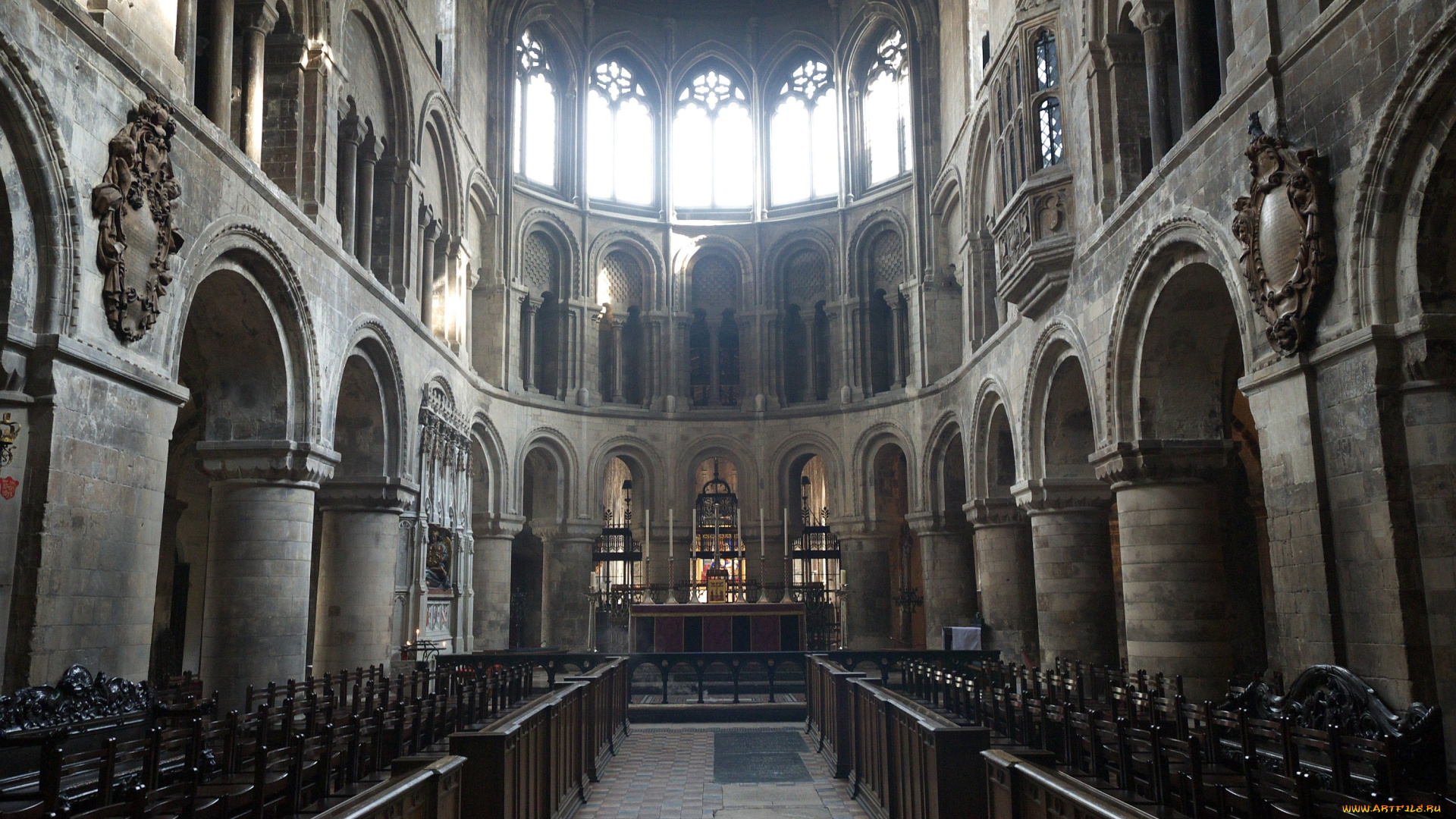 церковь, святого, варфоломея, прага, интерьер, убранство, роспись, храма