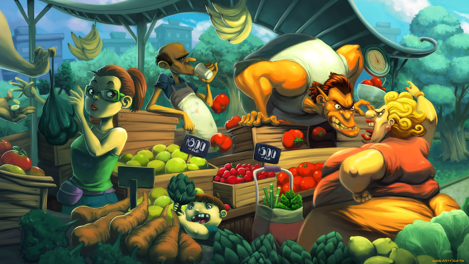 фэнтези, люди