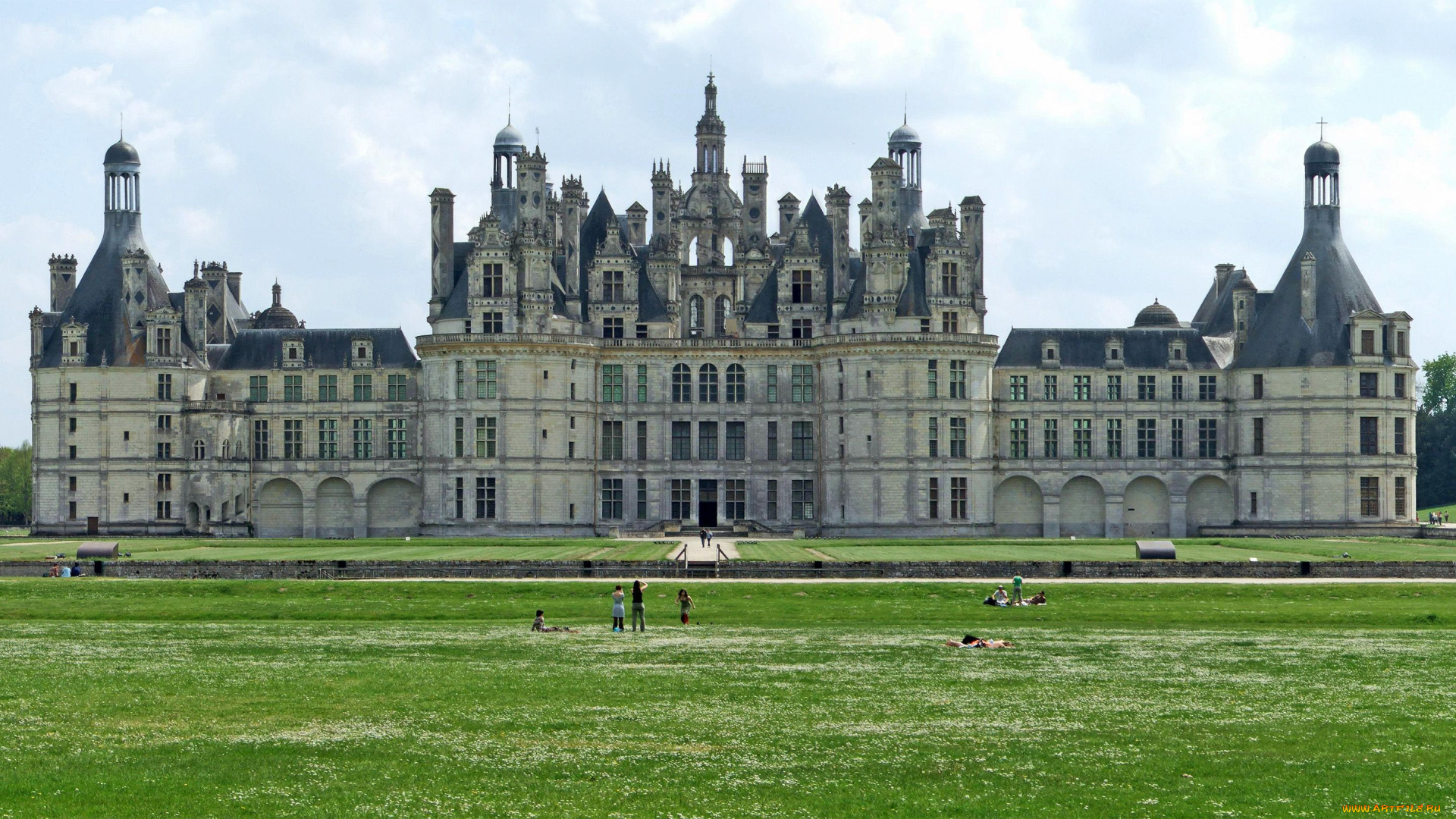 города, замки, луары, франция, ренессанс, chambord