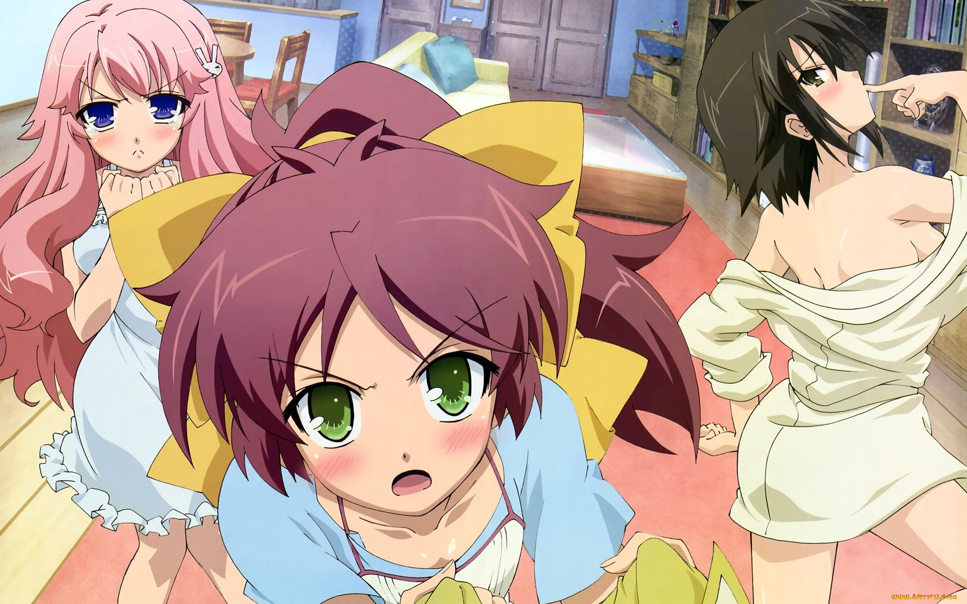 аниме, baka, to, test, shoukanjuu