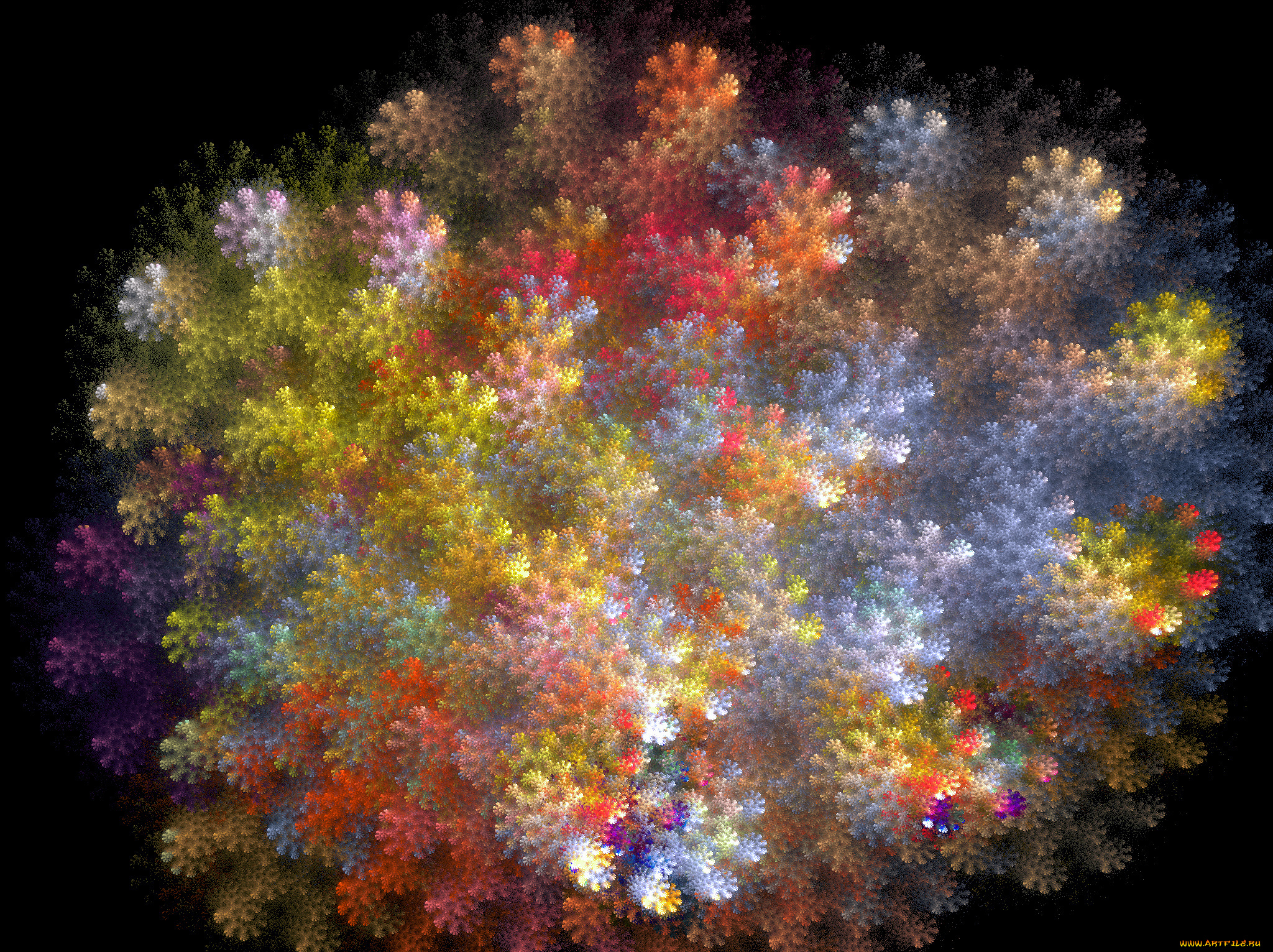 3д, графика, fractal, фракталы