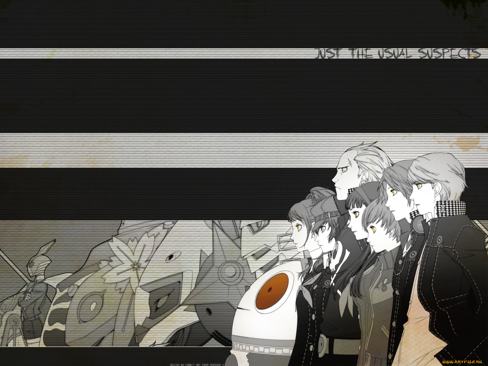 аниме, persona, 4