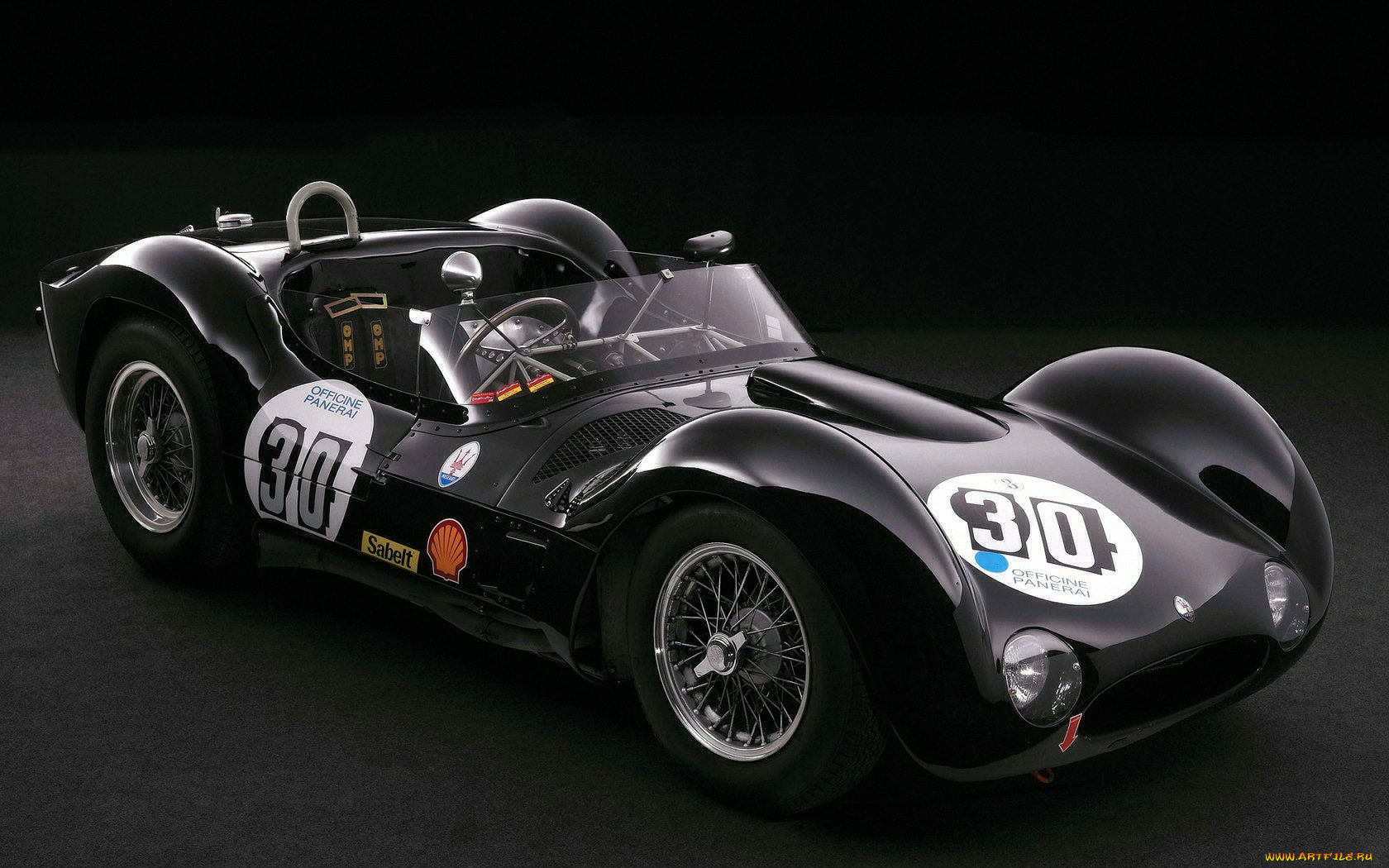 автомобили, maserati, темный, фон