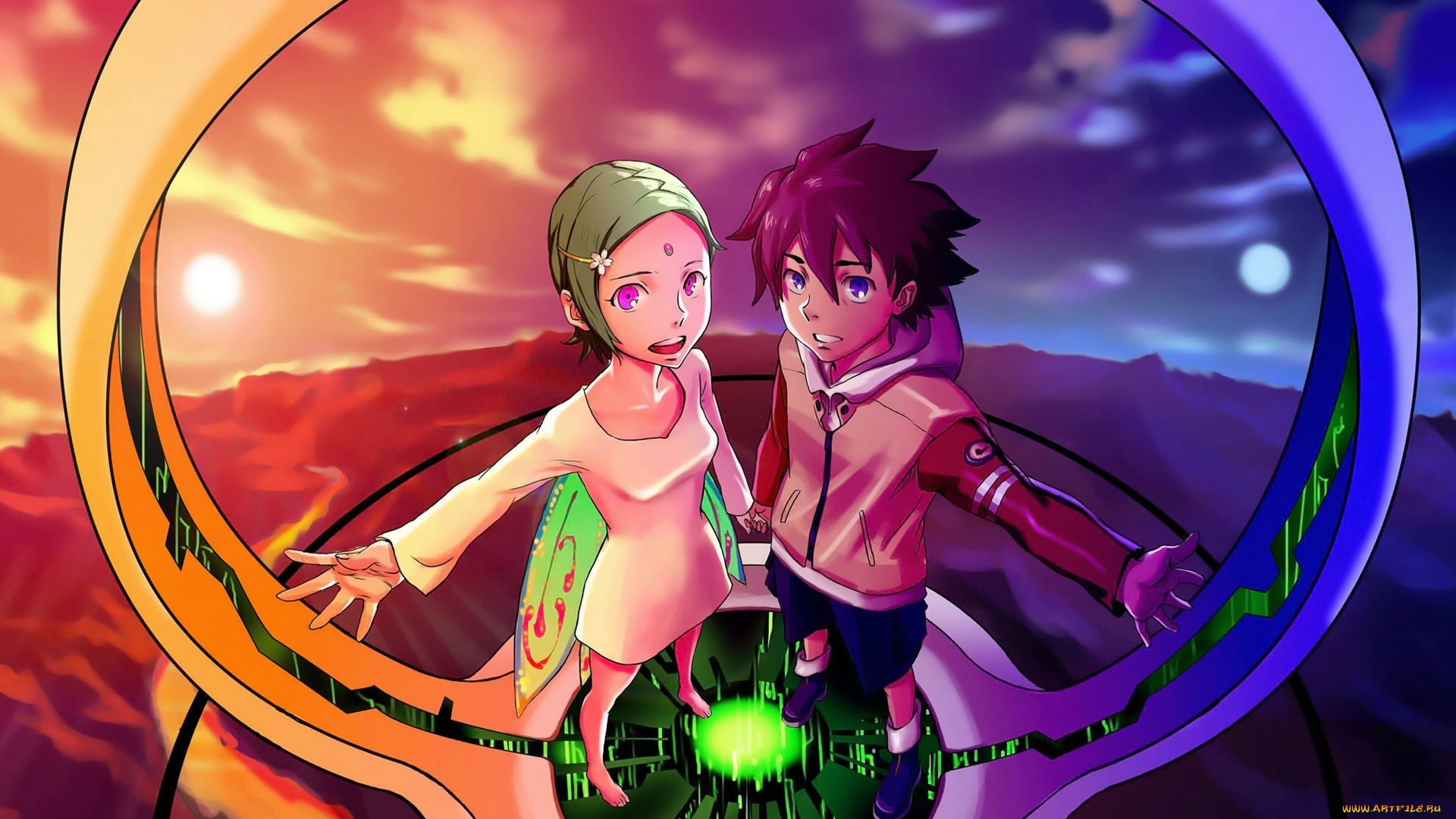 аниме, eureka, seven