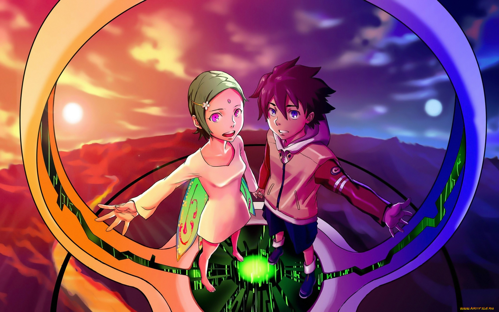 аниме, eureka, seven