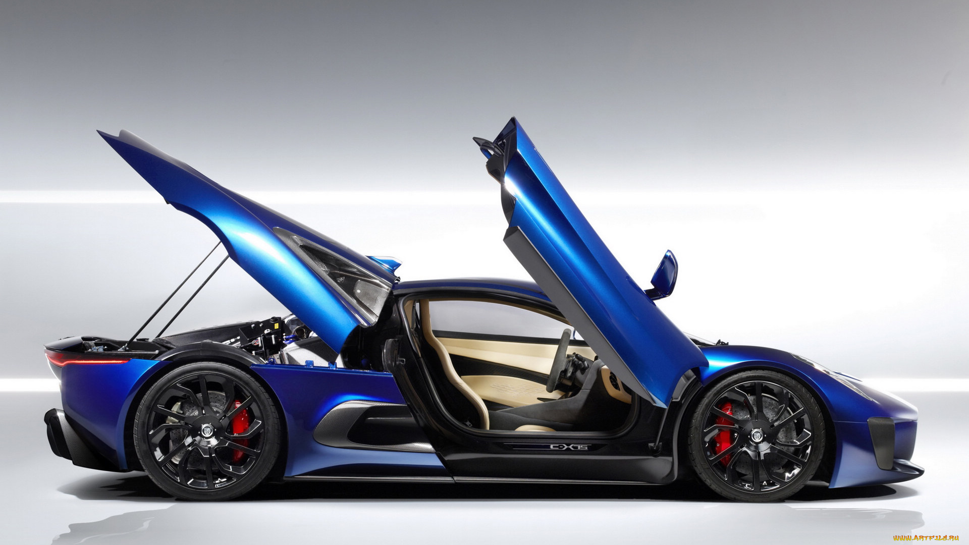 автомобили, jaguar, car, c-x75, concept