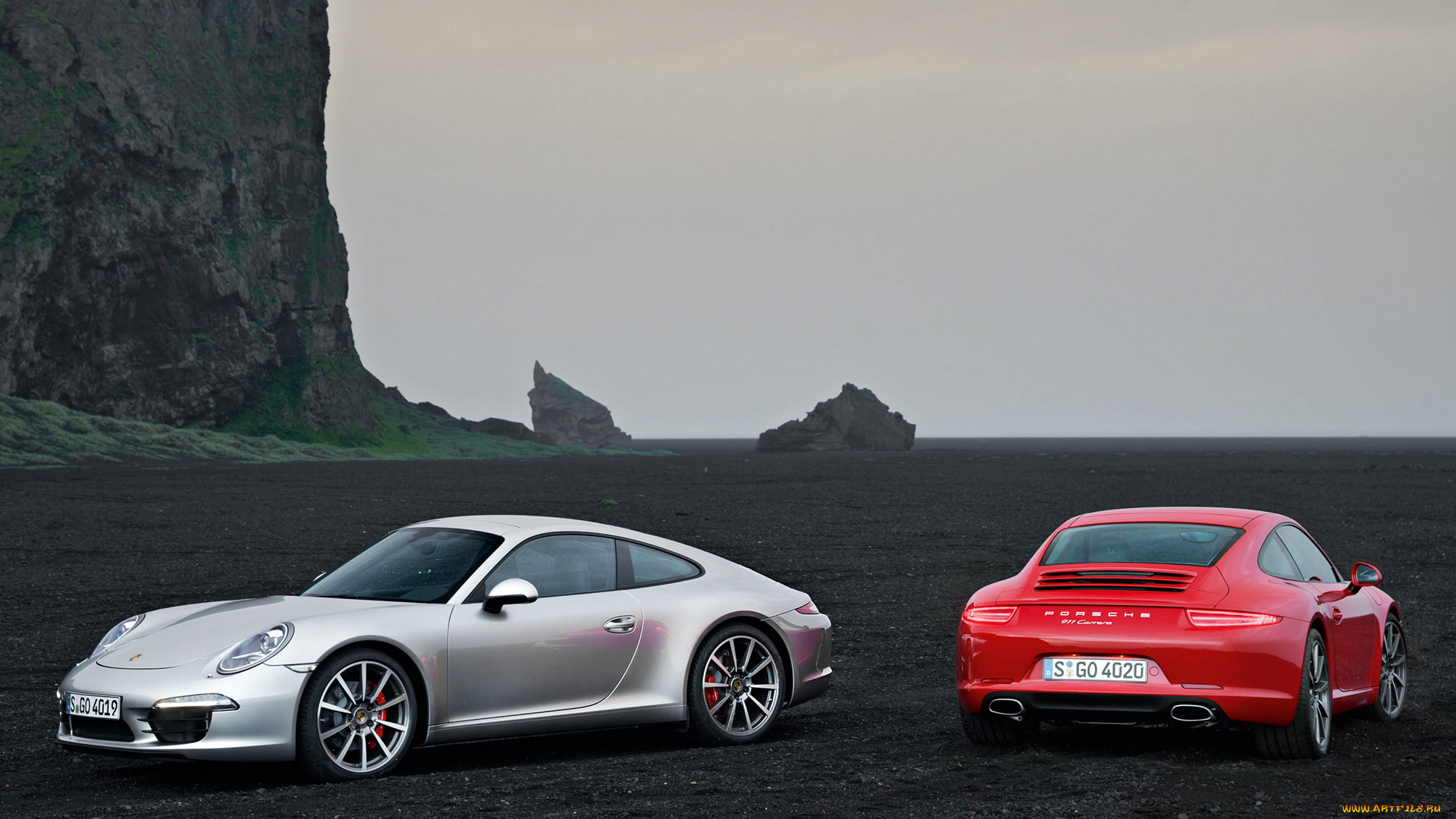 автомобили, porsche, 911, carrera, twin, car