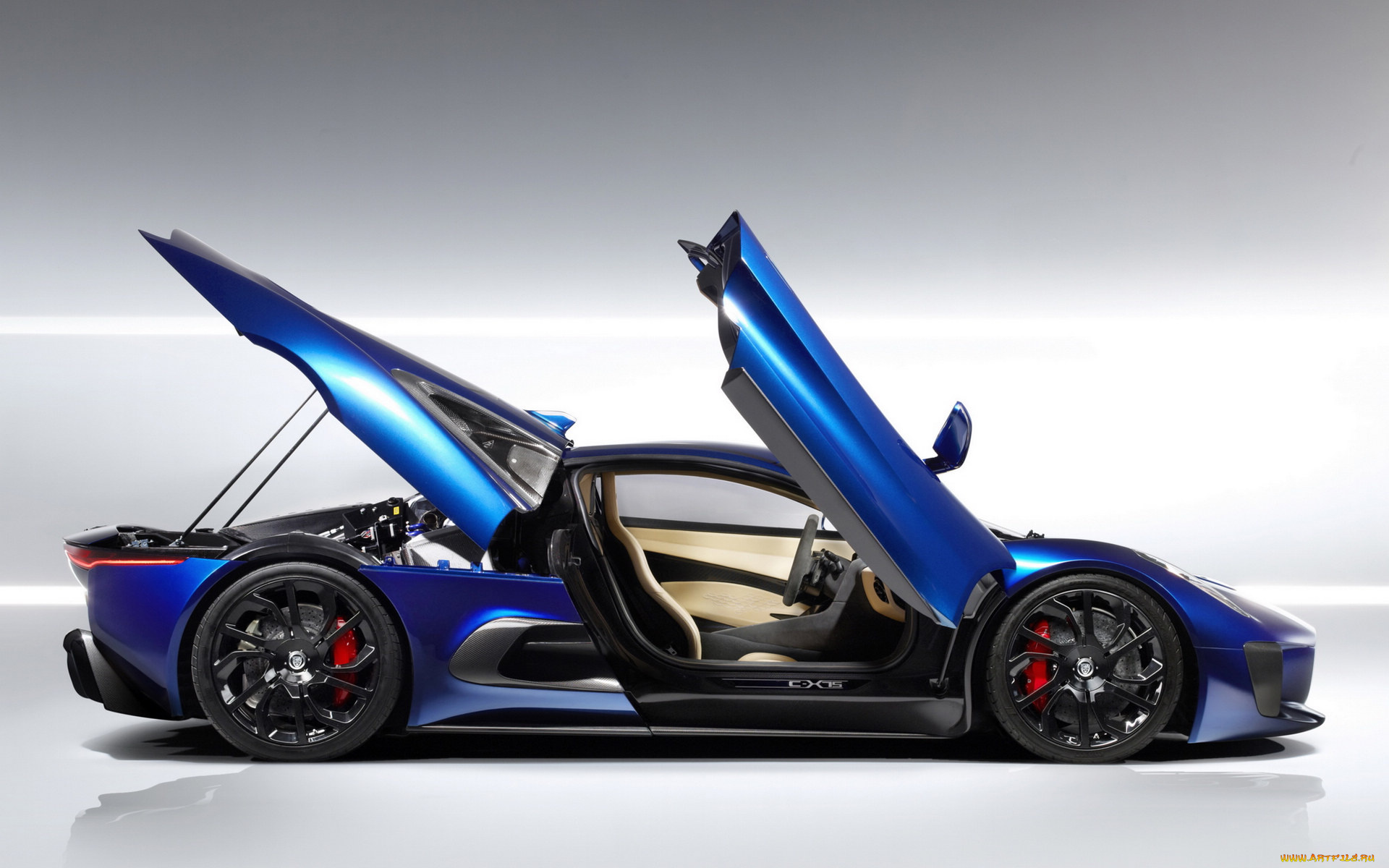 автомобили, jaguar, car, c-x75, concept